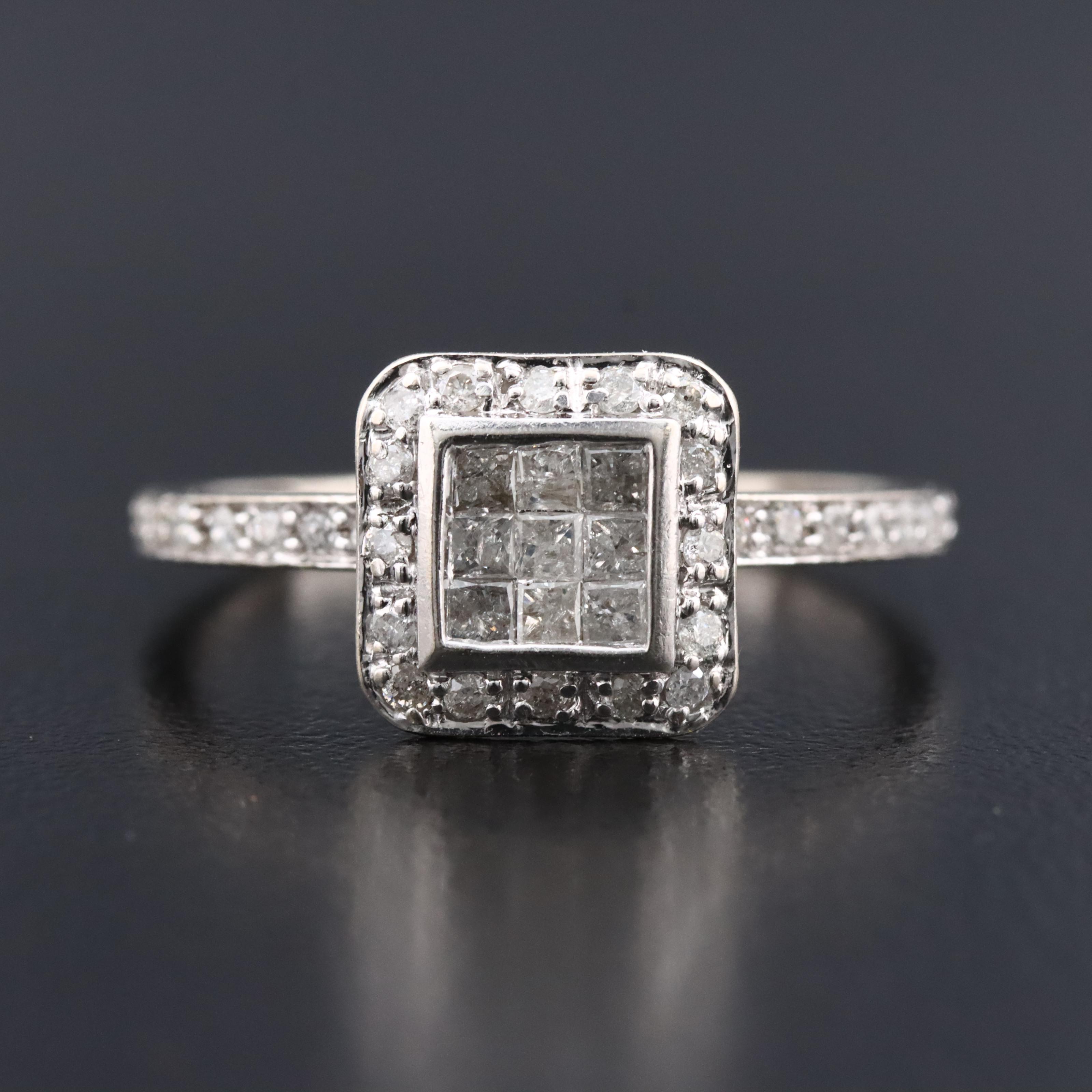 14K 0.54 CTW Diamond Ring