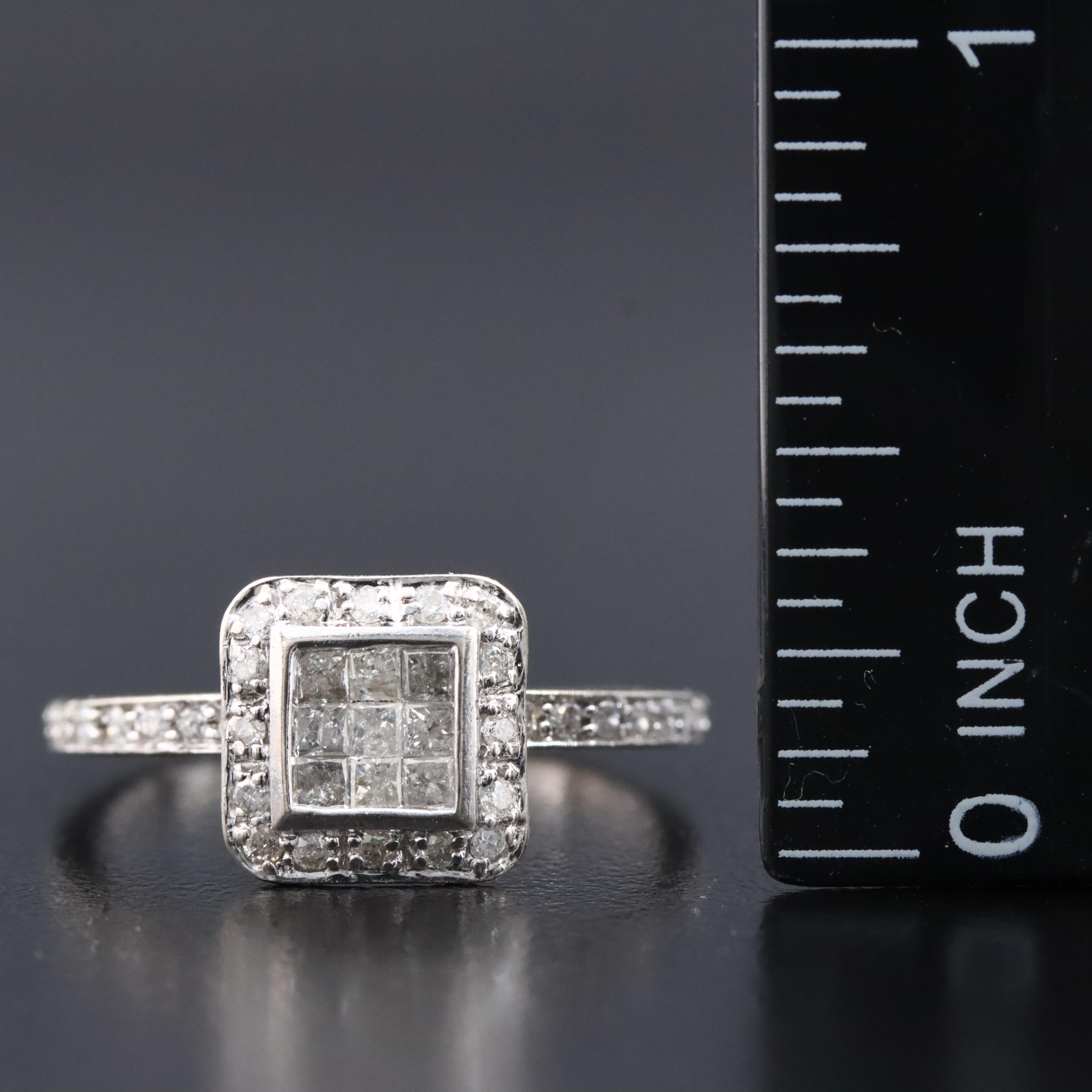 14K 0.54 CTW Diamond Ring