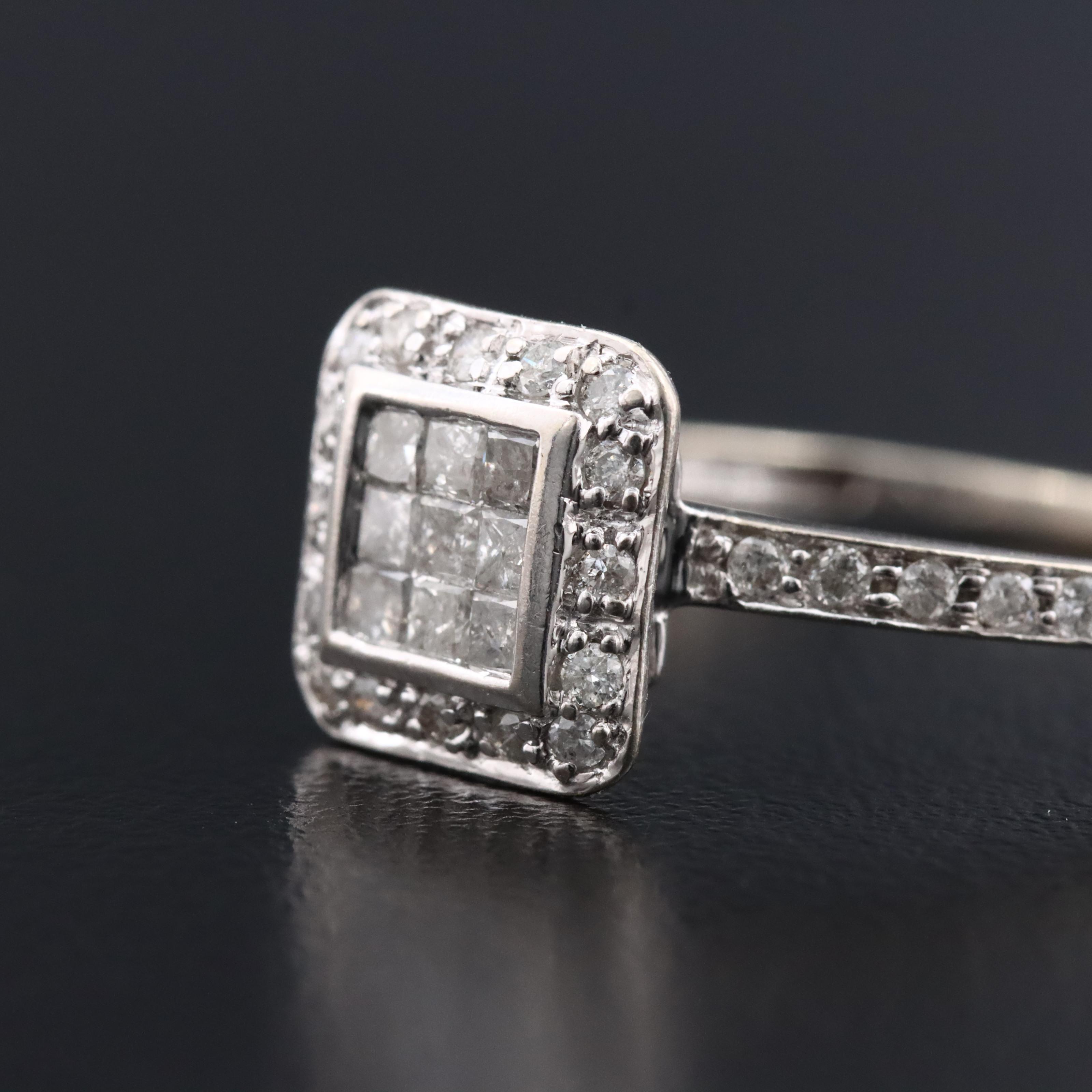 14K 0.54 CTW Diamond Ring