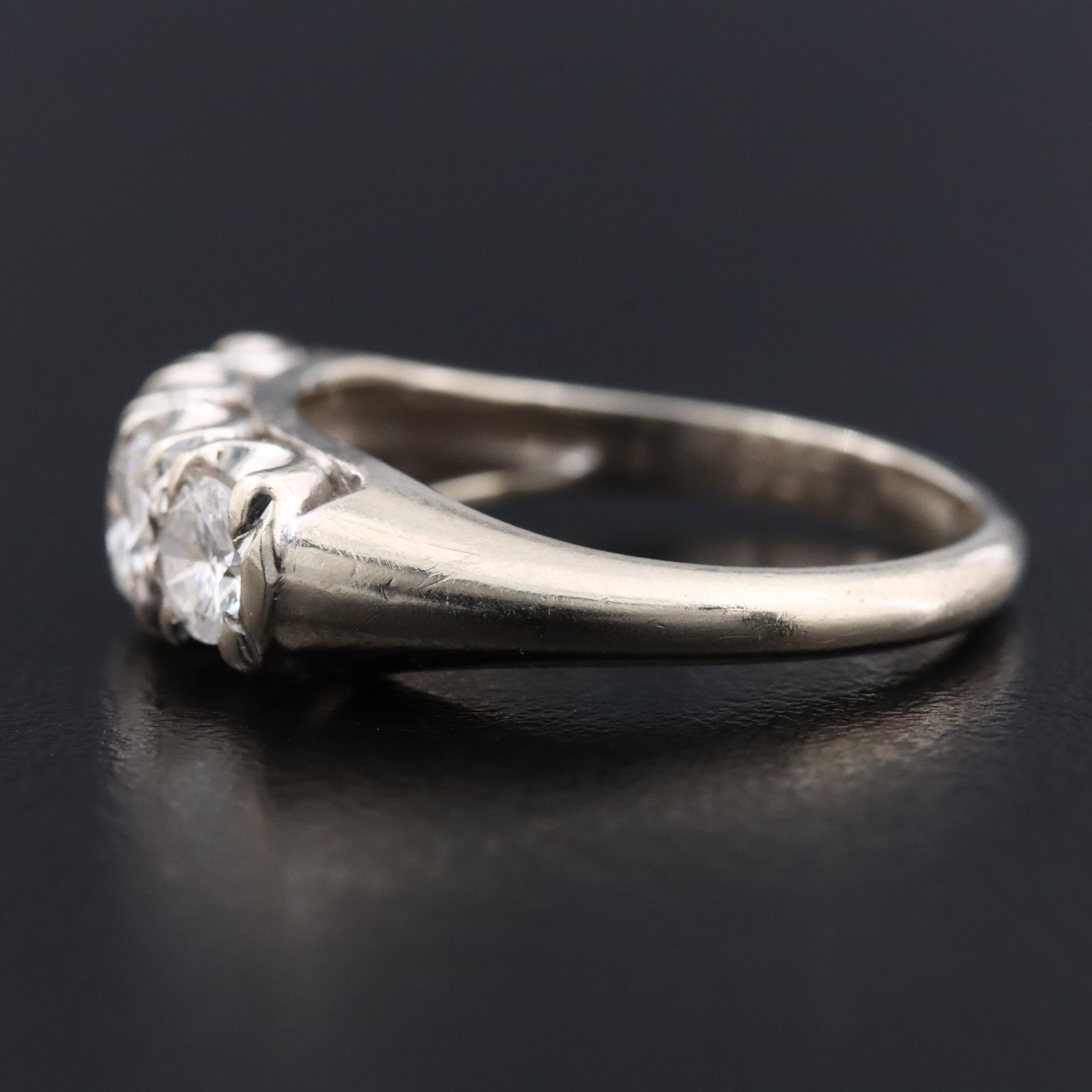 14K 0.97 CTW Diamond Ring