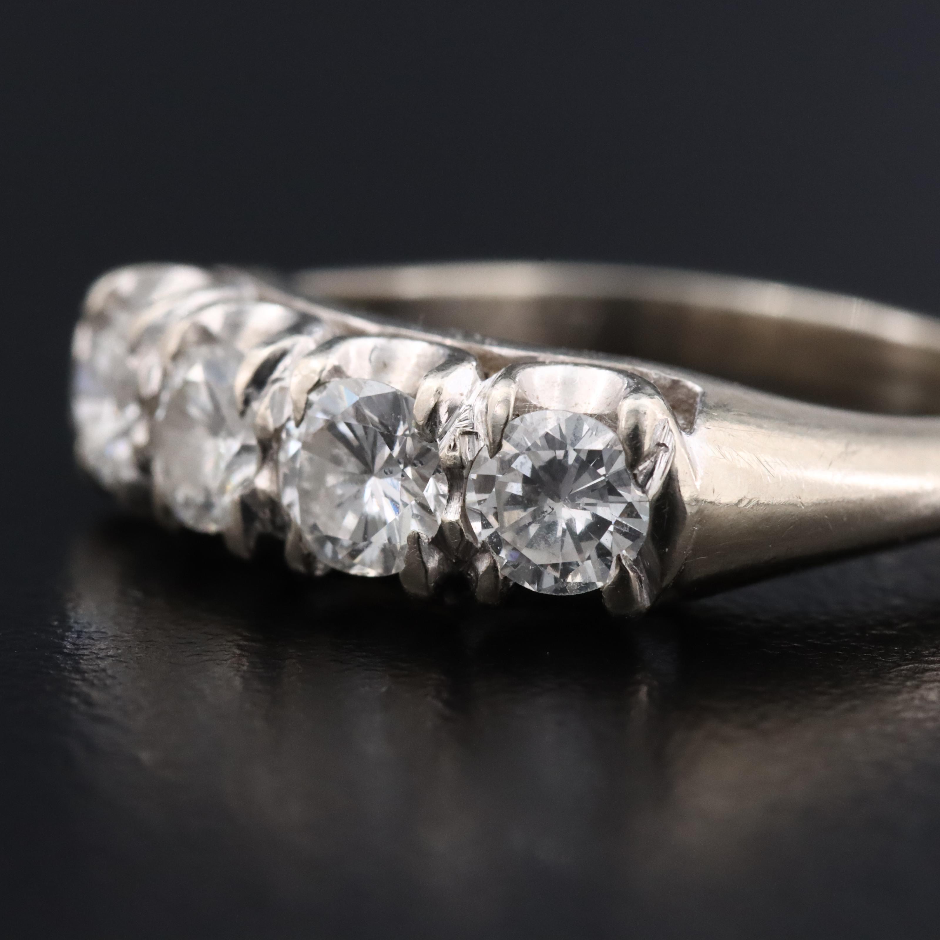 14K 0.97 CTW Diamond Ring