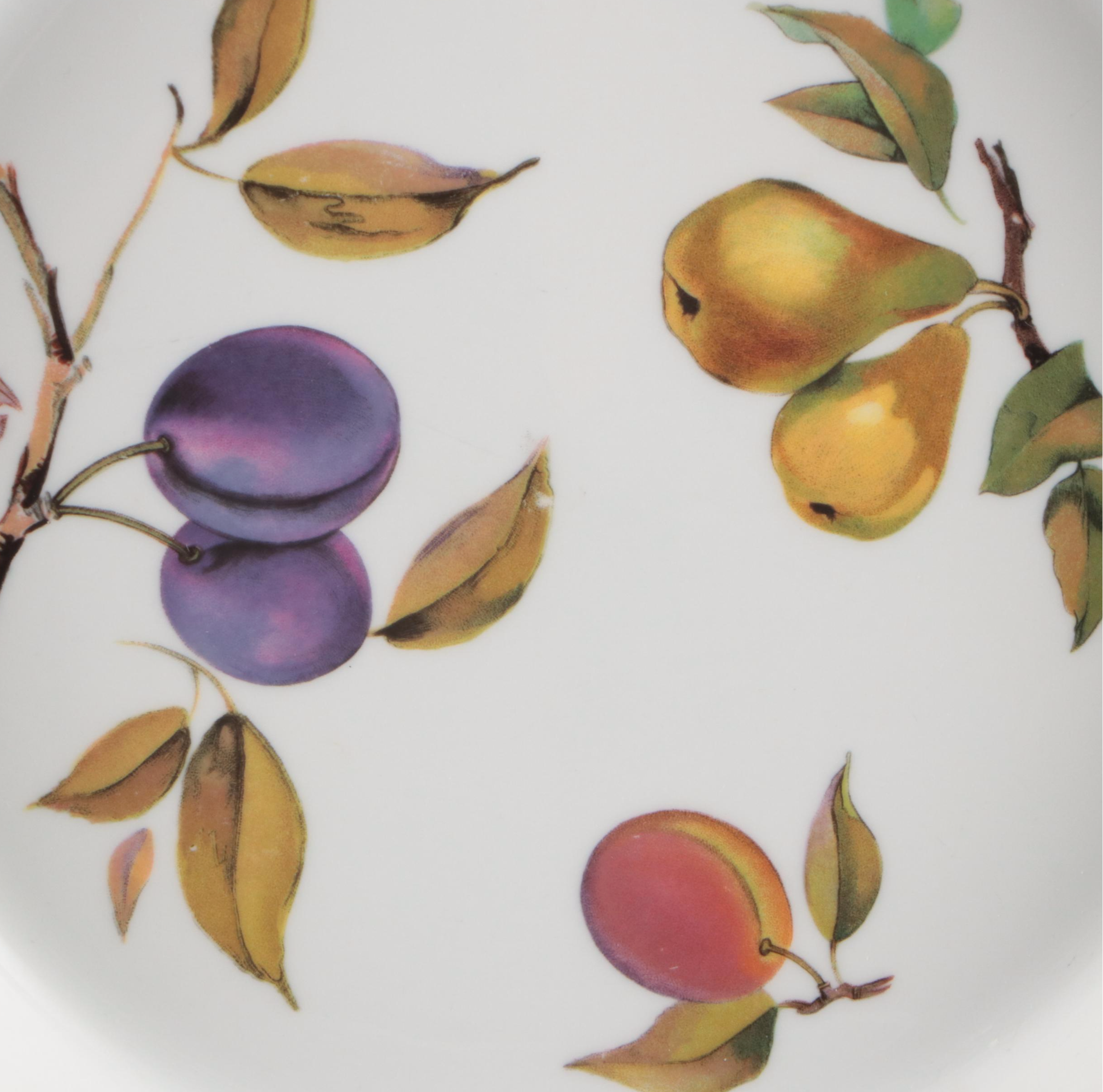 Royal Worcester "Evesham" and Other Porcelain Bakeware