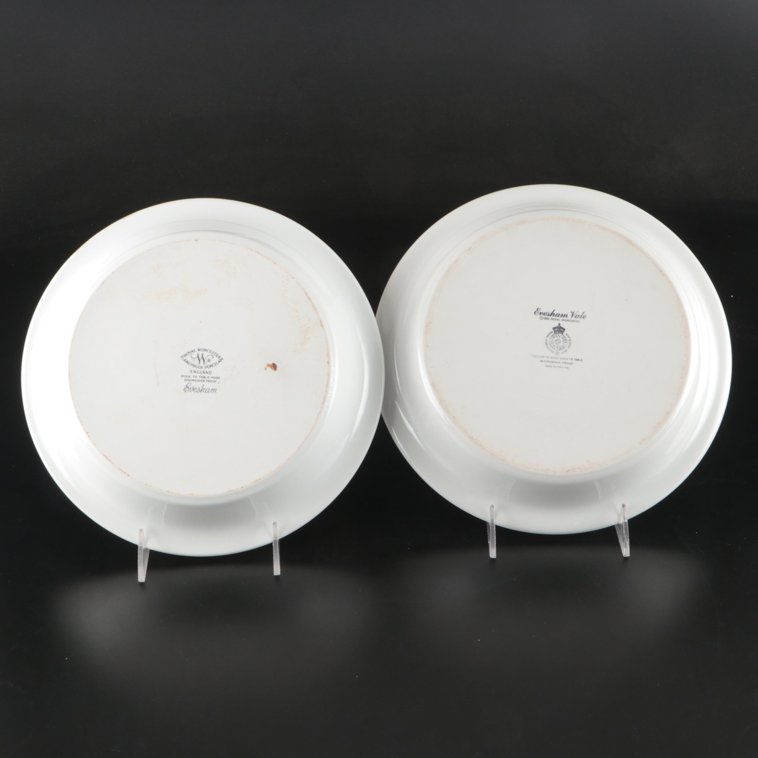 Royal Worcester "Evesham" and Other Porcelain Bakeware