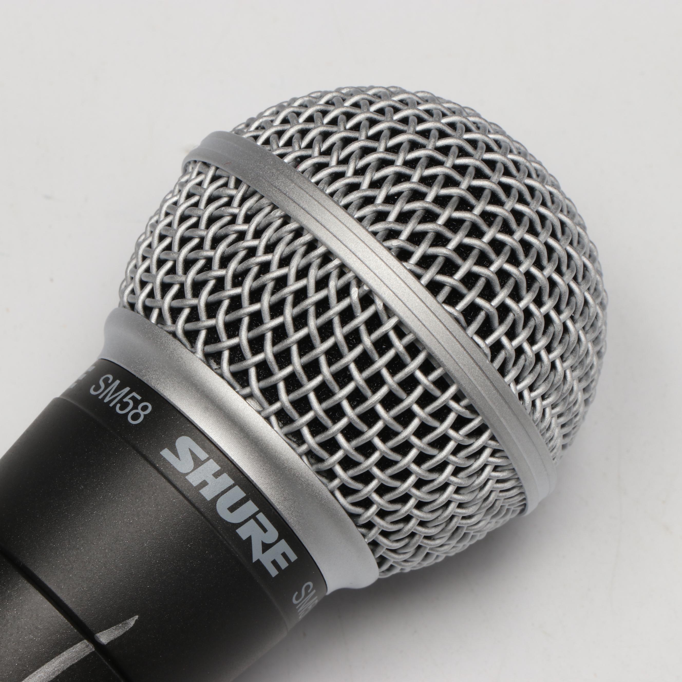 Sheryl Crow Signed 2019 Grammy Charity Auction Shure SM58 Microphone