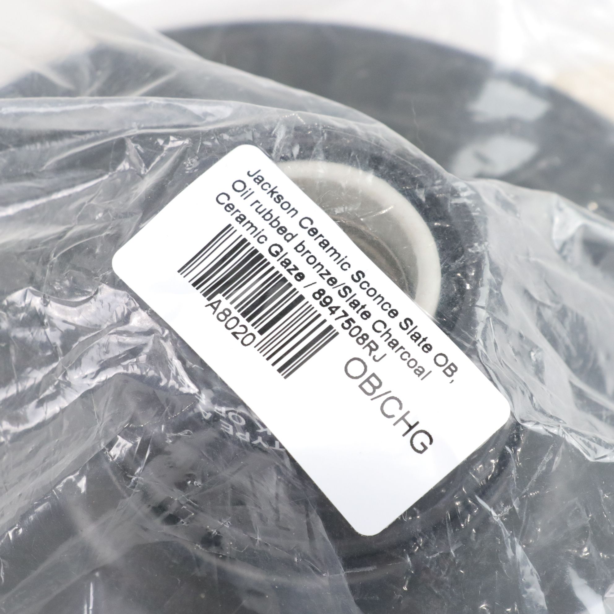 Domed Wall Light with Silver-Gilt Painted Logs