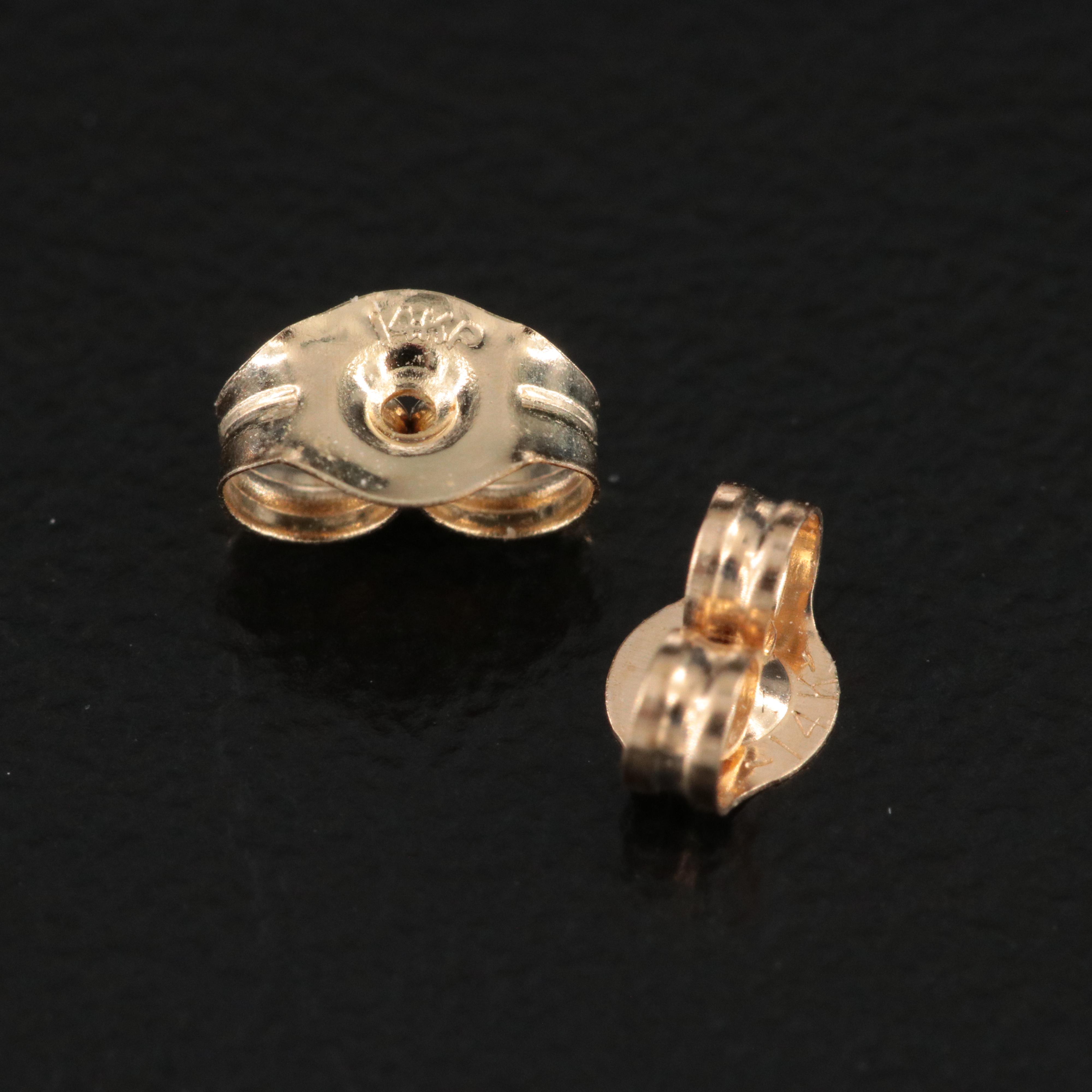 14K Shell Earrings