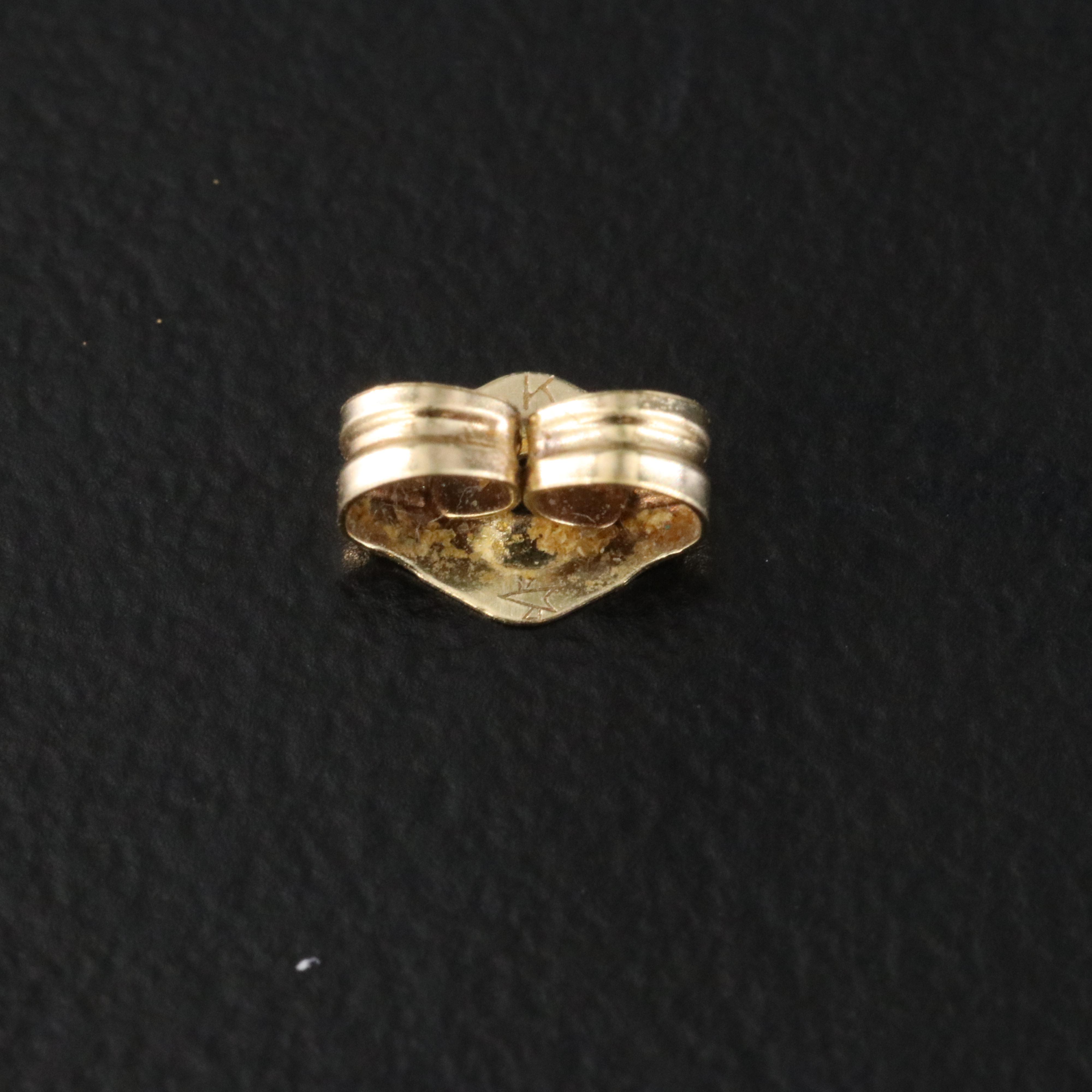 14K Square Stud Earrings