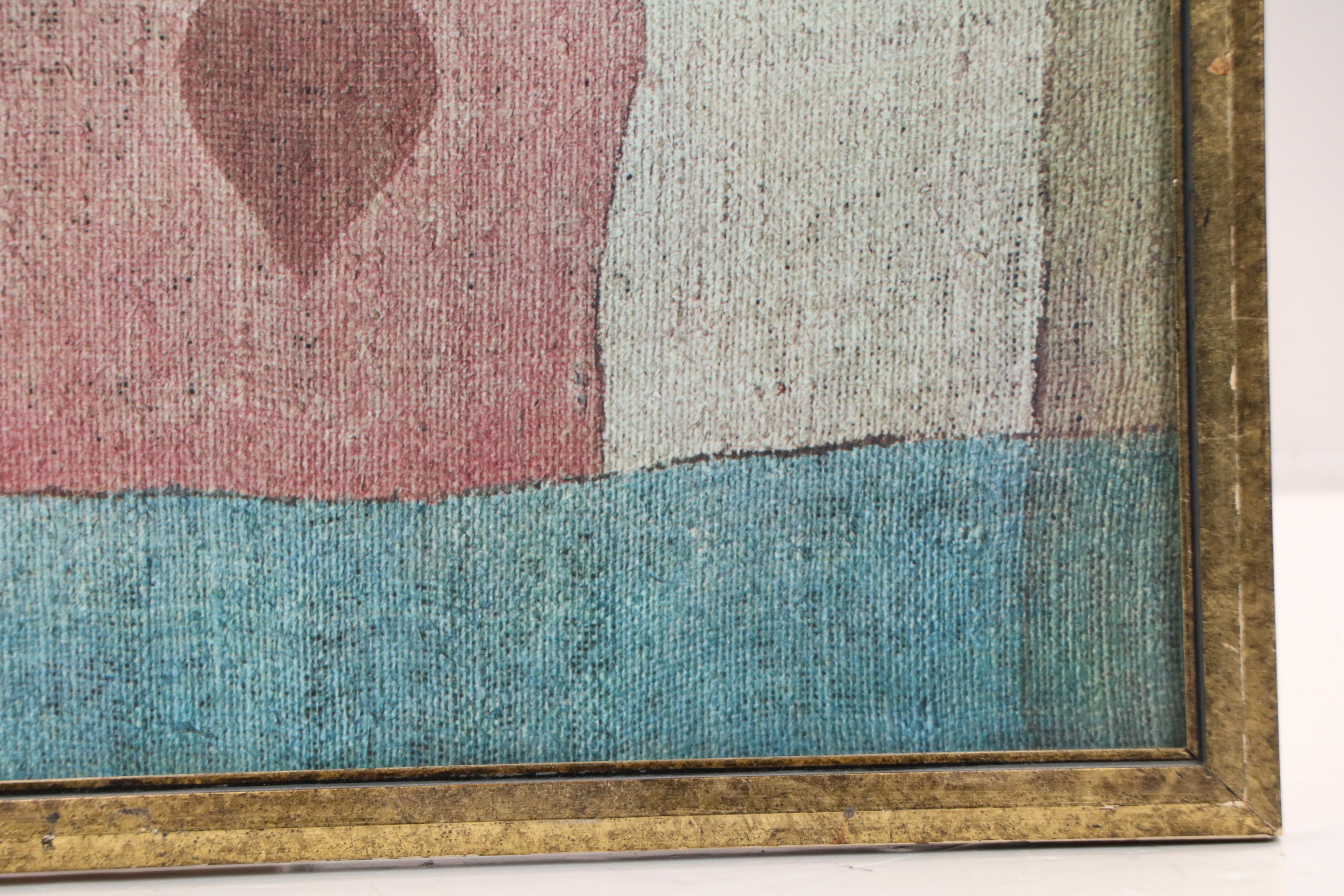 After Paul Klee Offset Lithograph "Arab Song," Late 20th Century