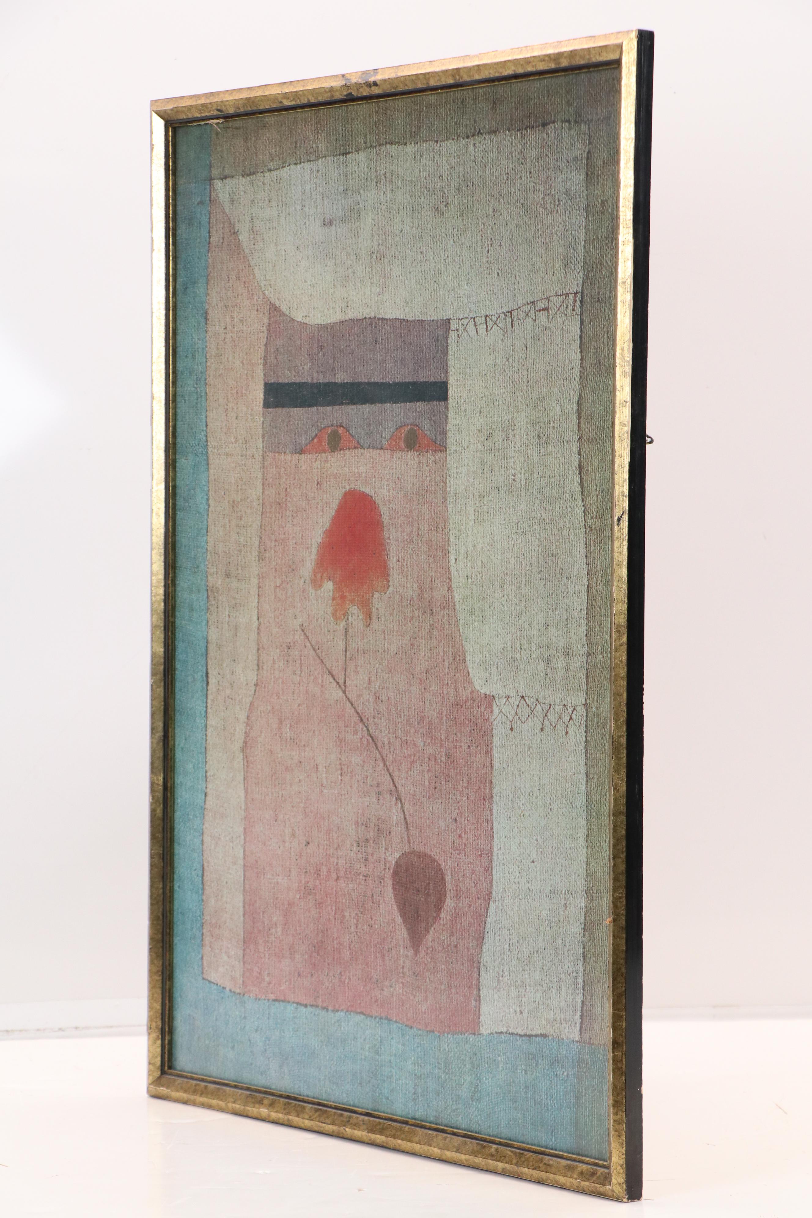 After Paul Klee Offset Lithograph "Arab Song," Late 20th Century