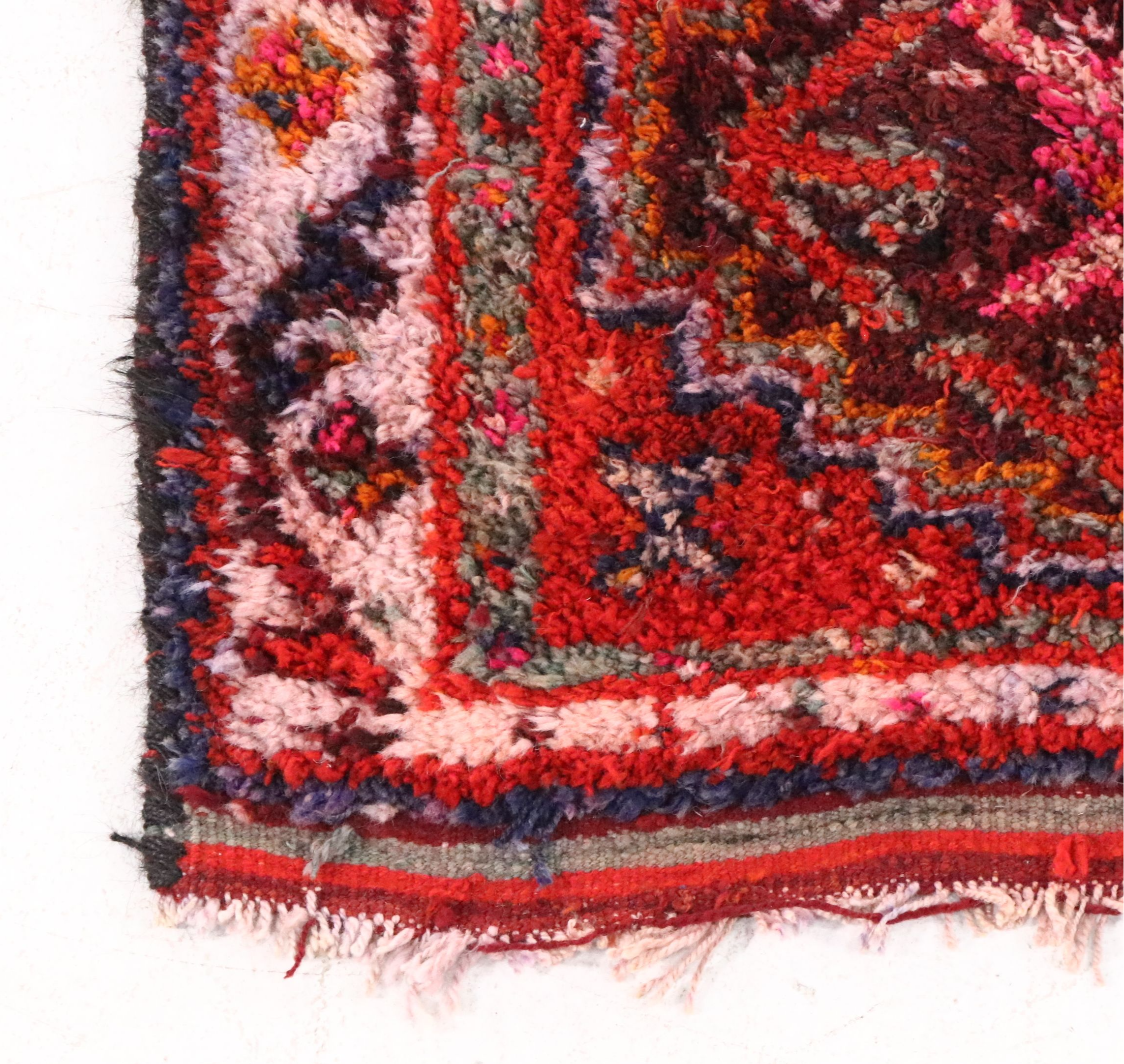 3'3 x 11 Hand-Knotted Turkish Village Carpet Runner Long Rug