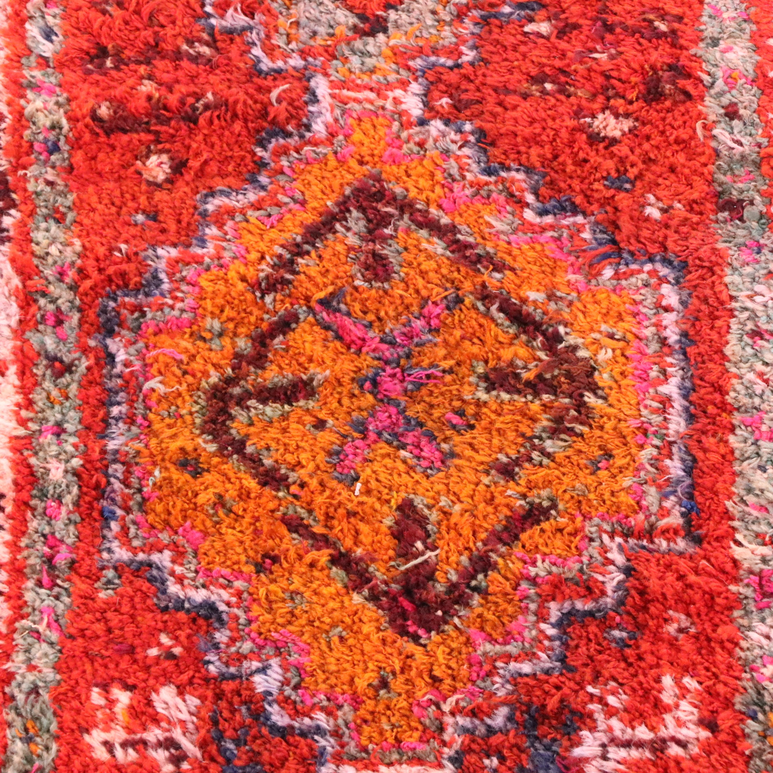 3'3 x 11 Hand-Knotted Turkish Village Carpet Runner Long Rug