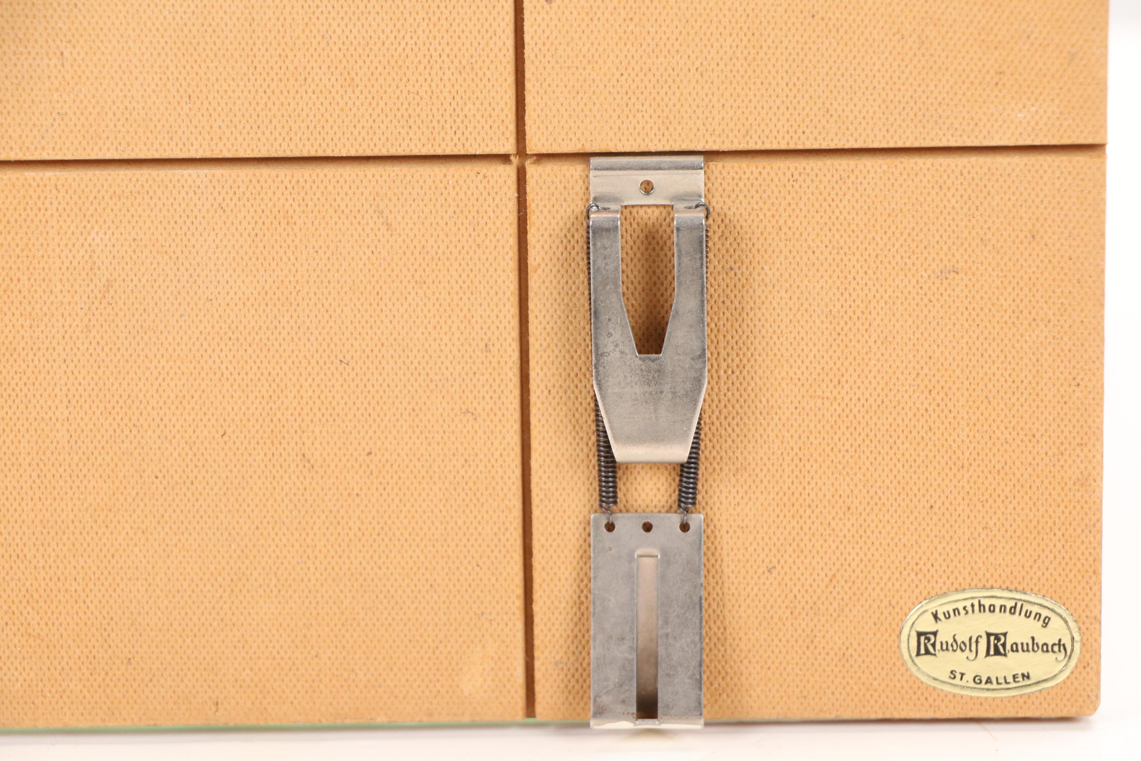Modern Pencil Drawing "Flower Vendor," 1952