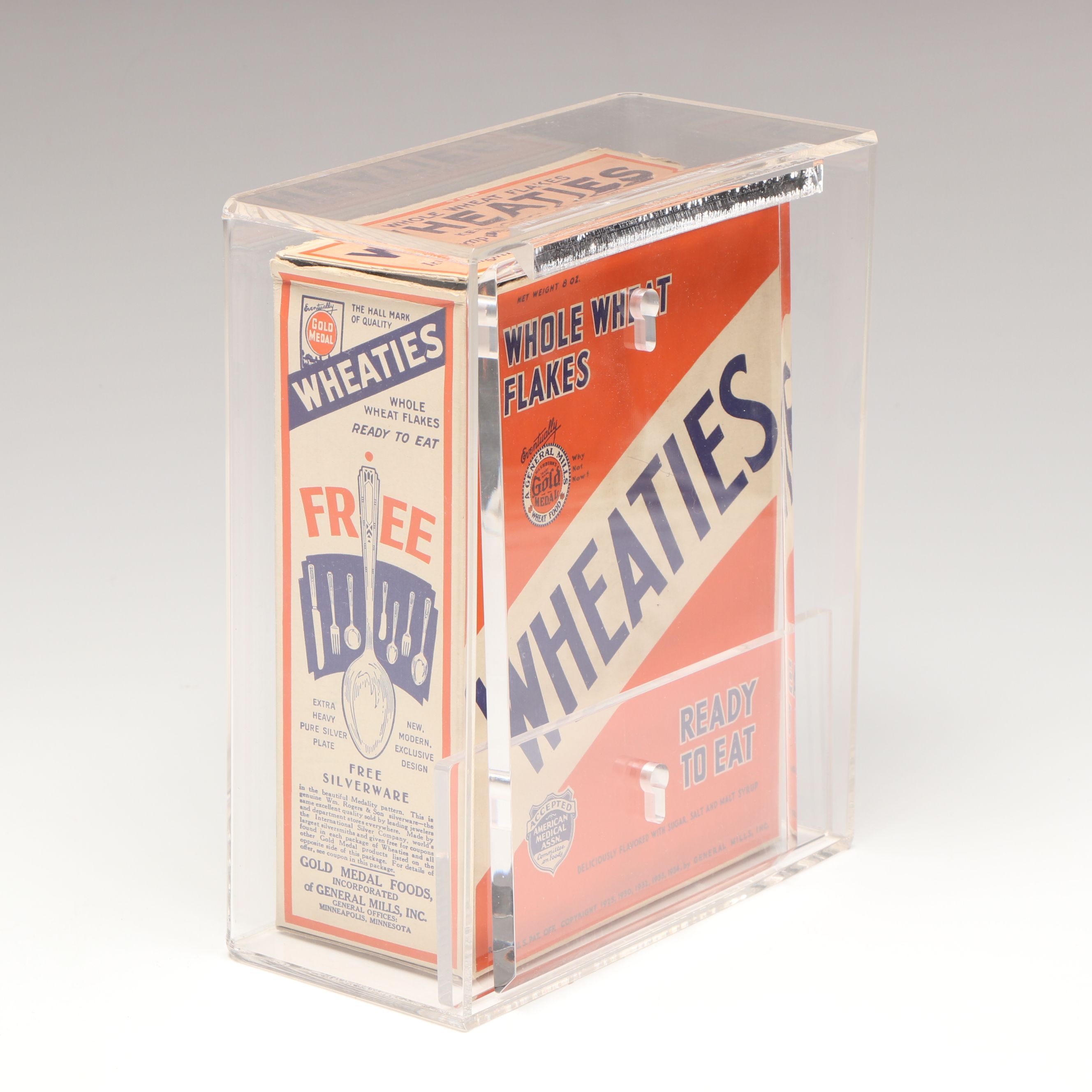S.S. Normandie Wheaties Cereal Box, Mid-20th Century