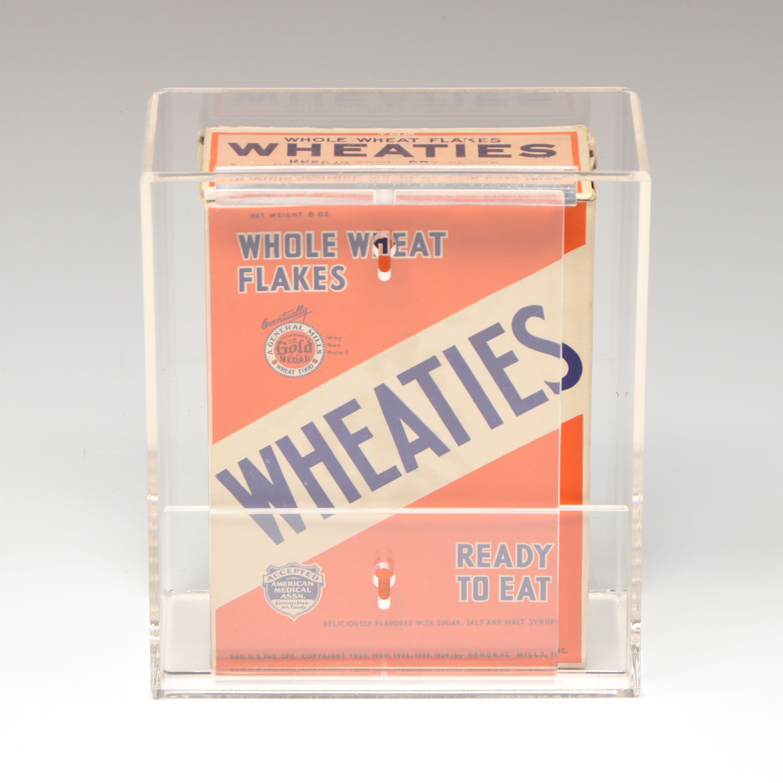S.S. Normandie Wheaties Cereal Box, Mid-20th Century
