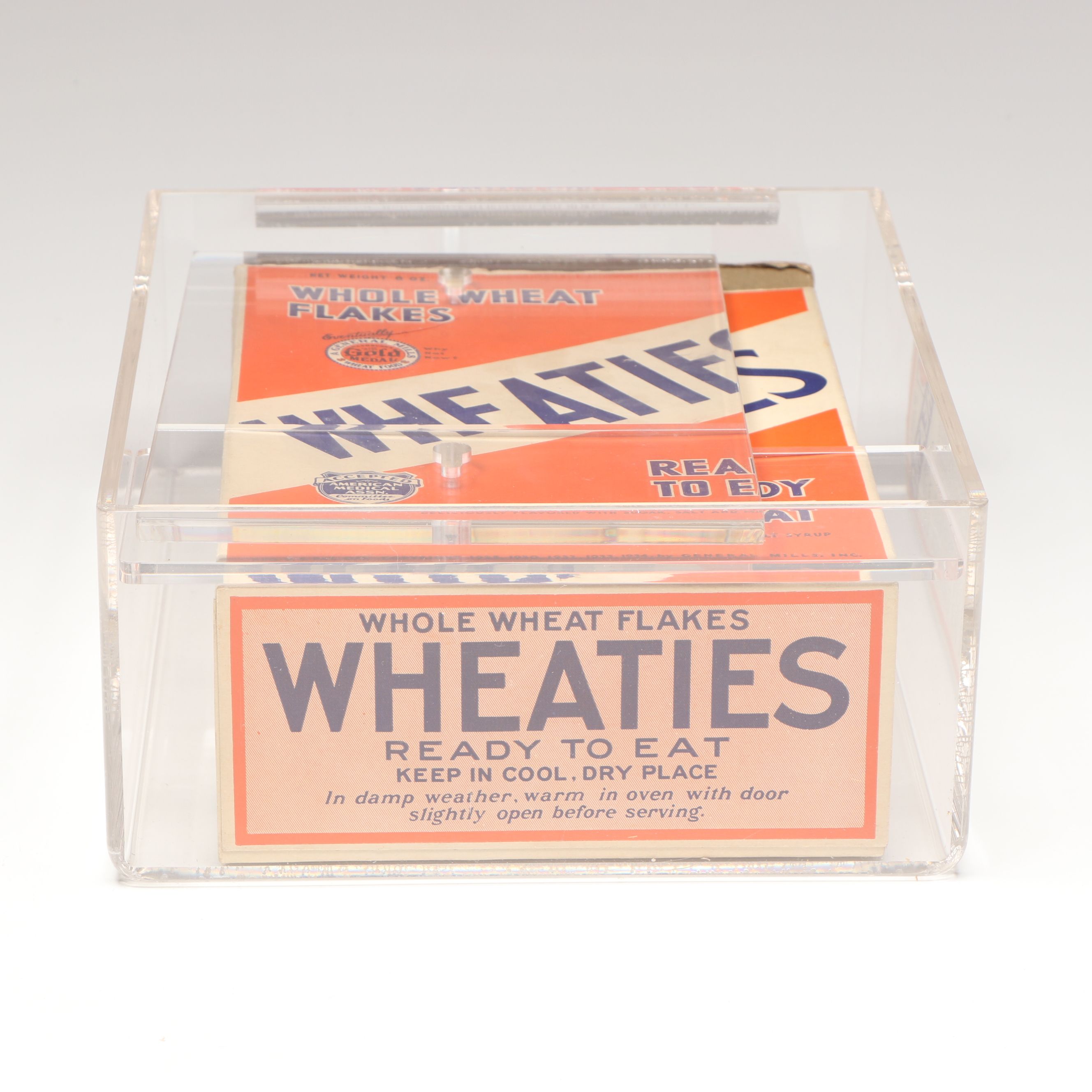 S.S. Normandie Wheaties Cereal Box, Mid-20th Century