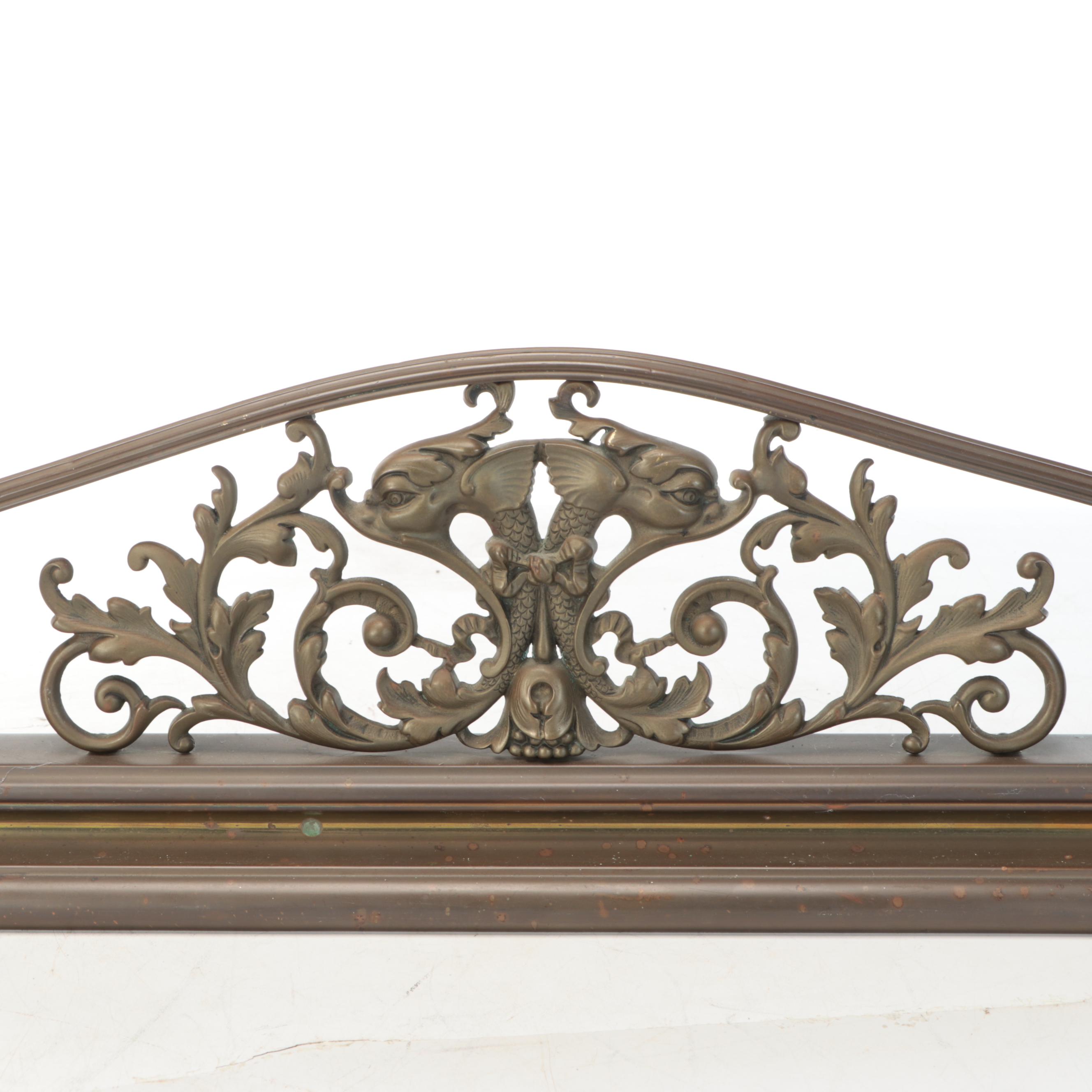 Bronze Veneer Fireplace Fender