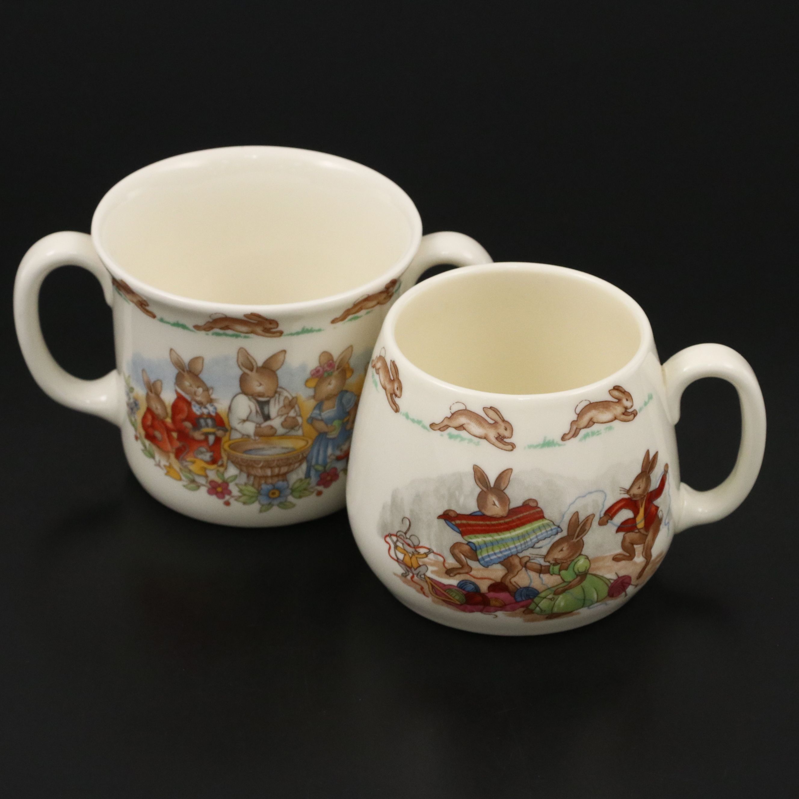 Royal Doulton "Bunnykins" Bone China Mugs