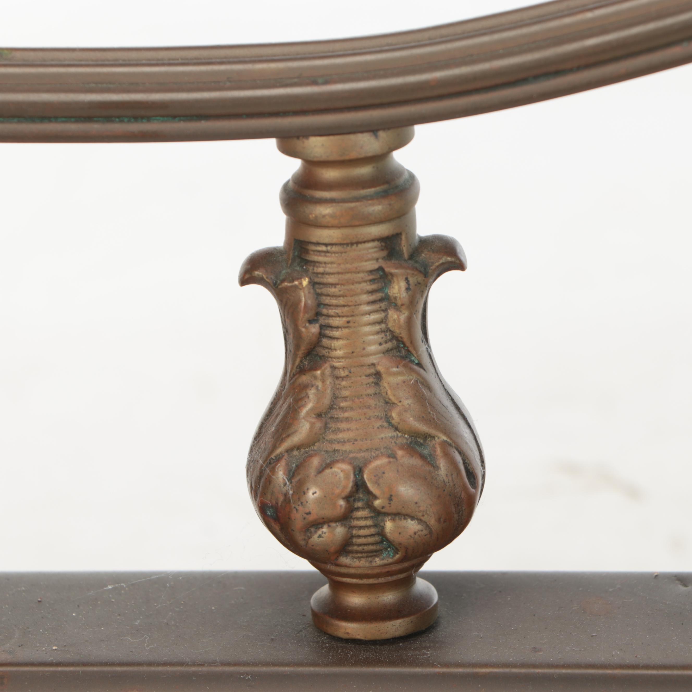 Bronze Veneer Fireplace Fender