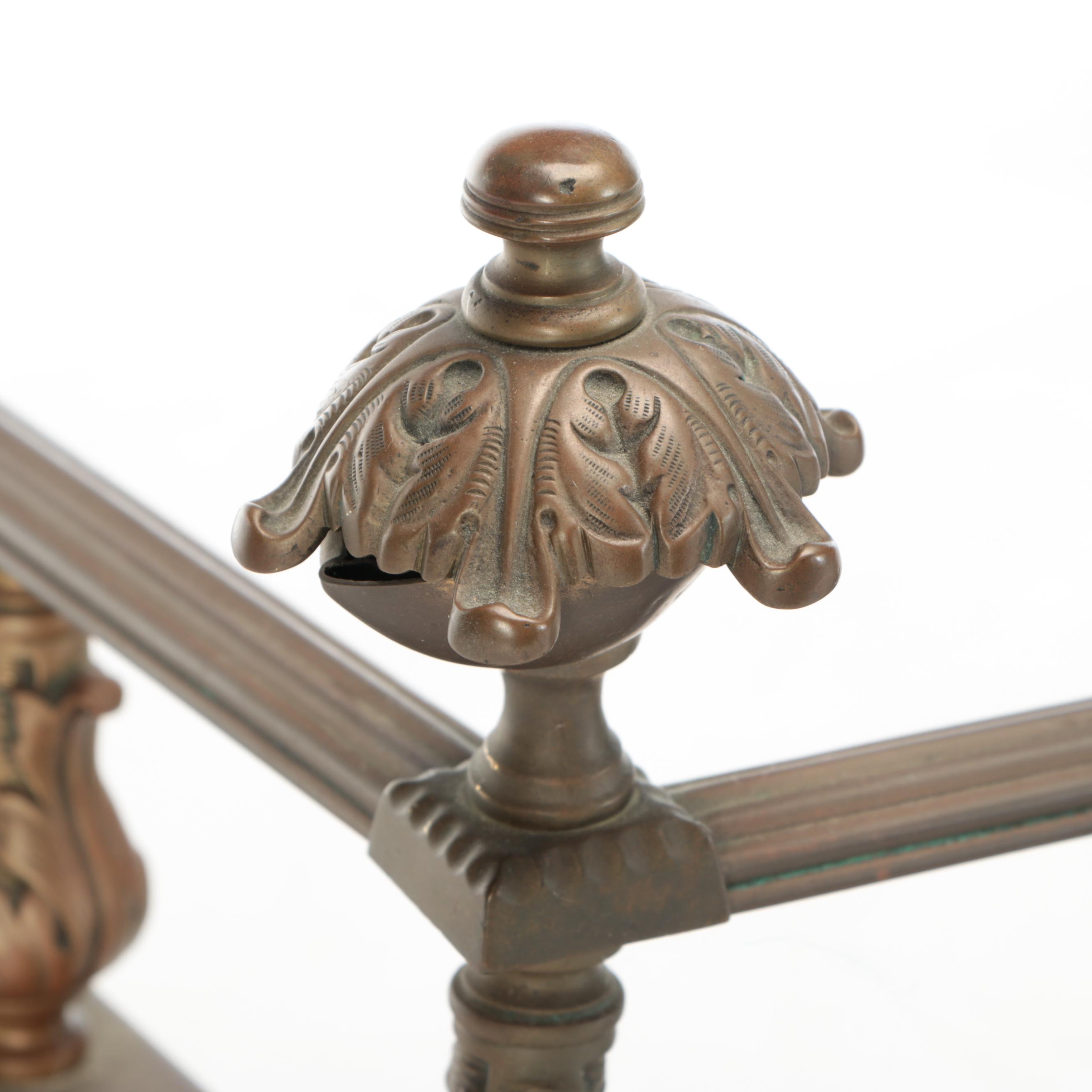 Bronze Veneer Fireplace Fender