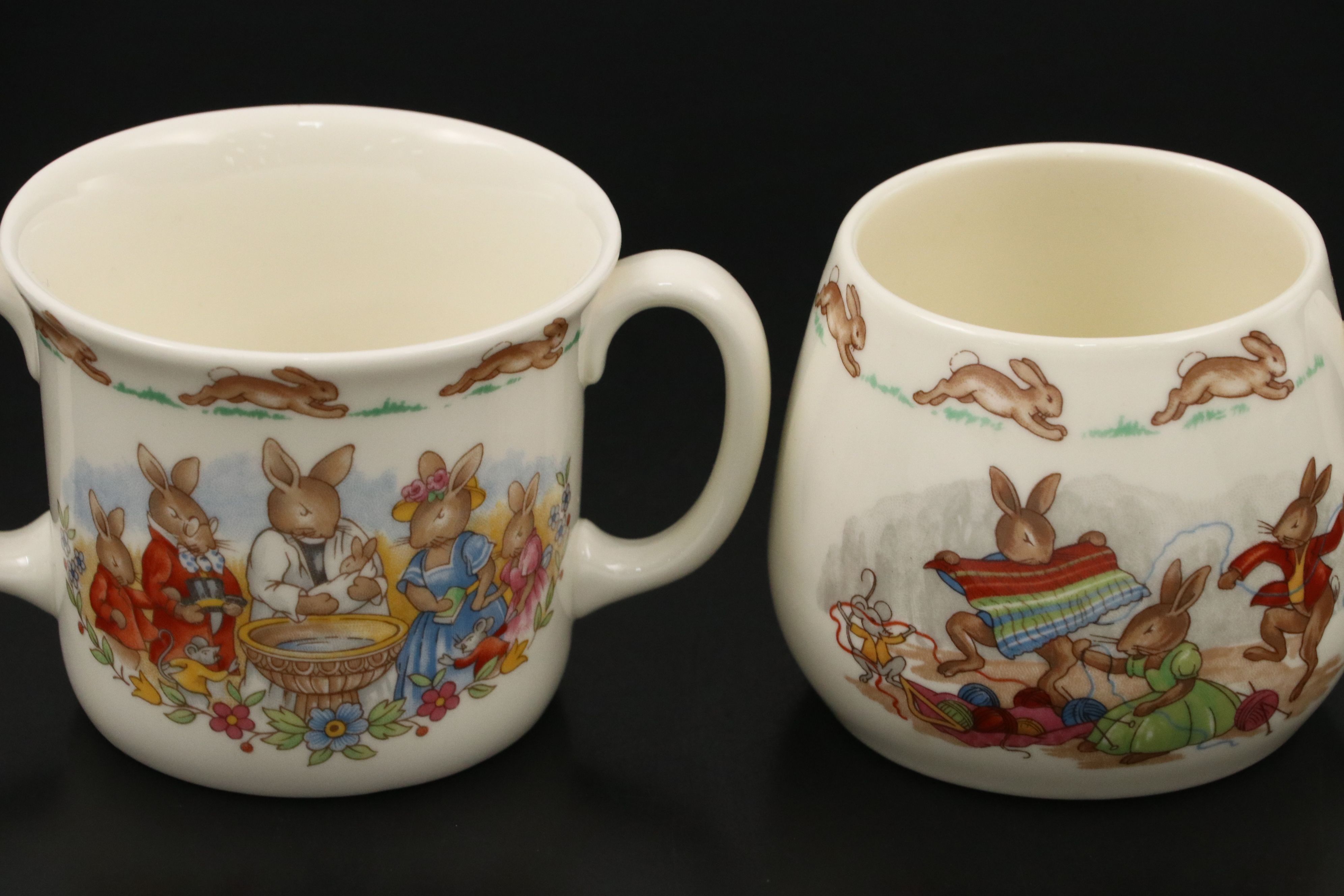 Royal Doulton "Bunnykins" Bone China Mugs
