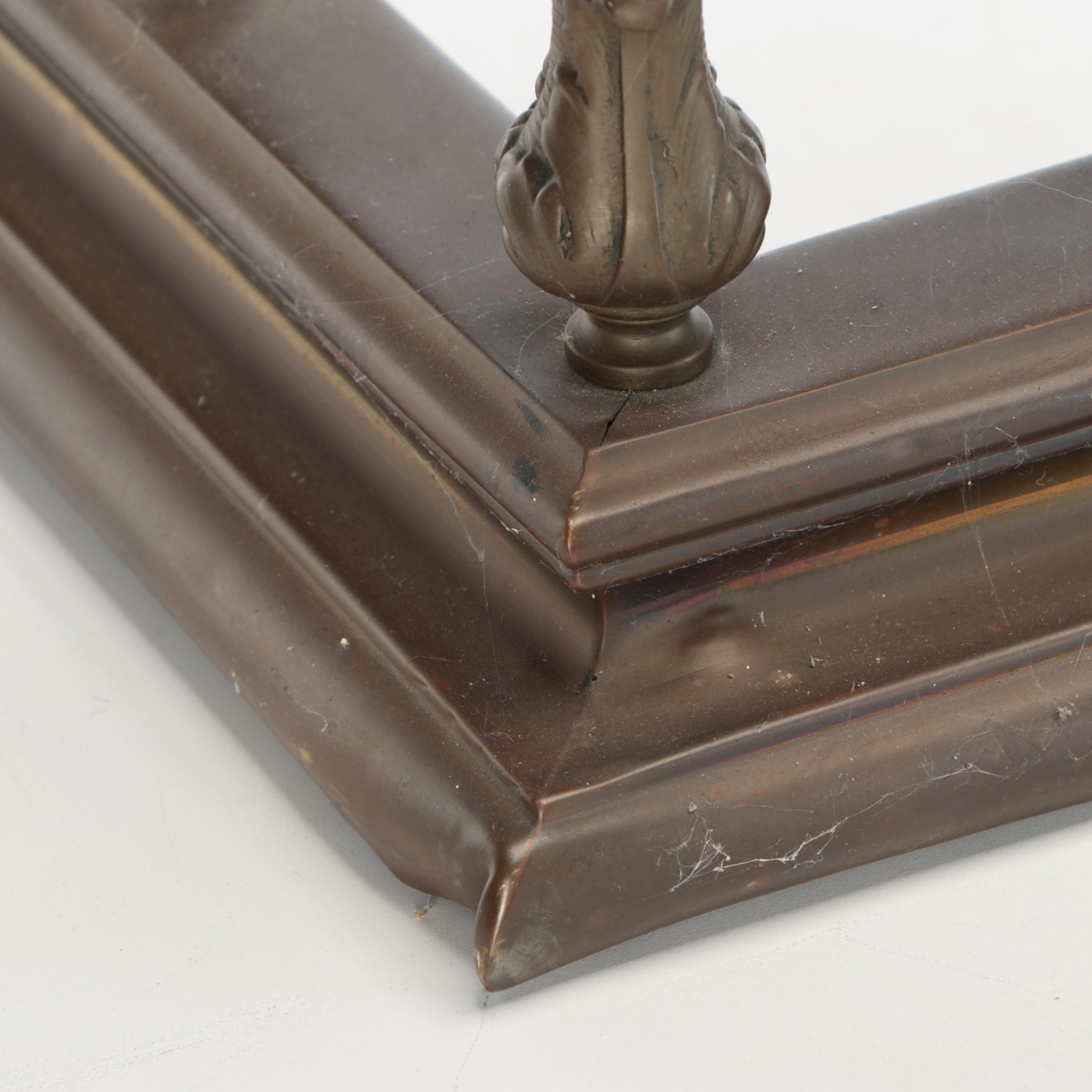 Bronze Veneer Fireplace Fender