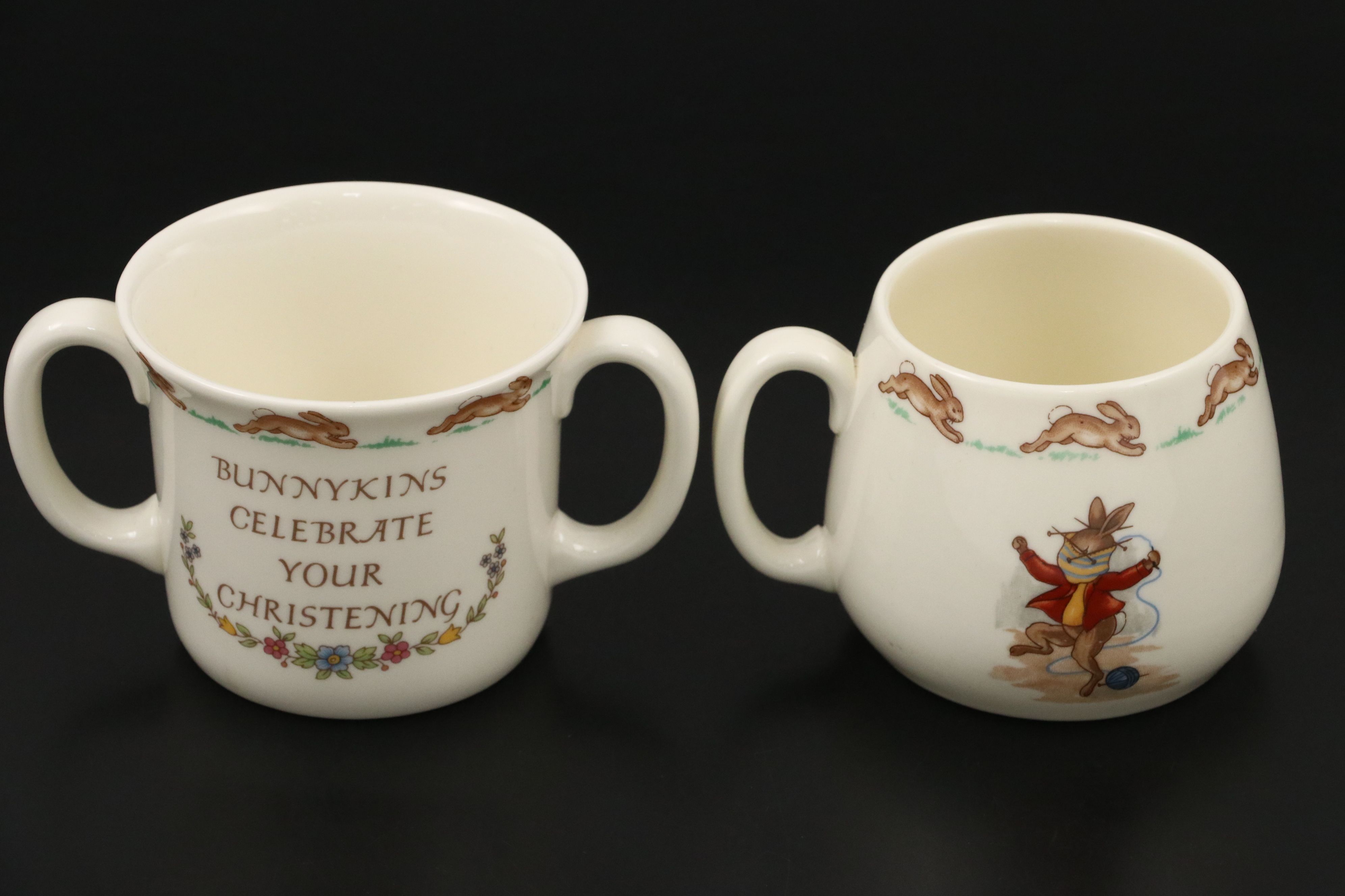 Royal Doulton "Bunnykins" Bone China Mugs