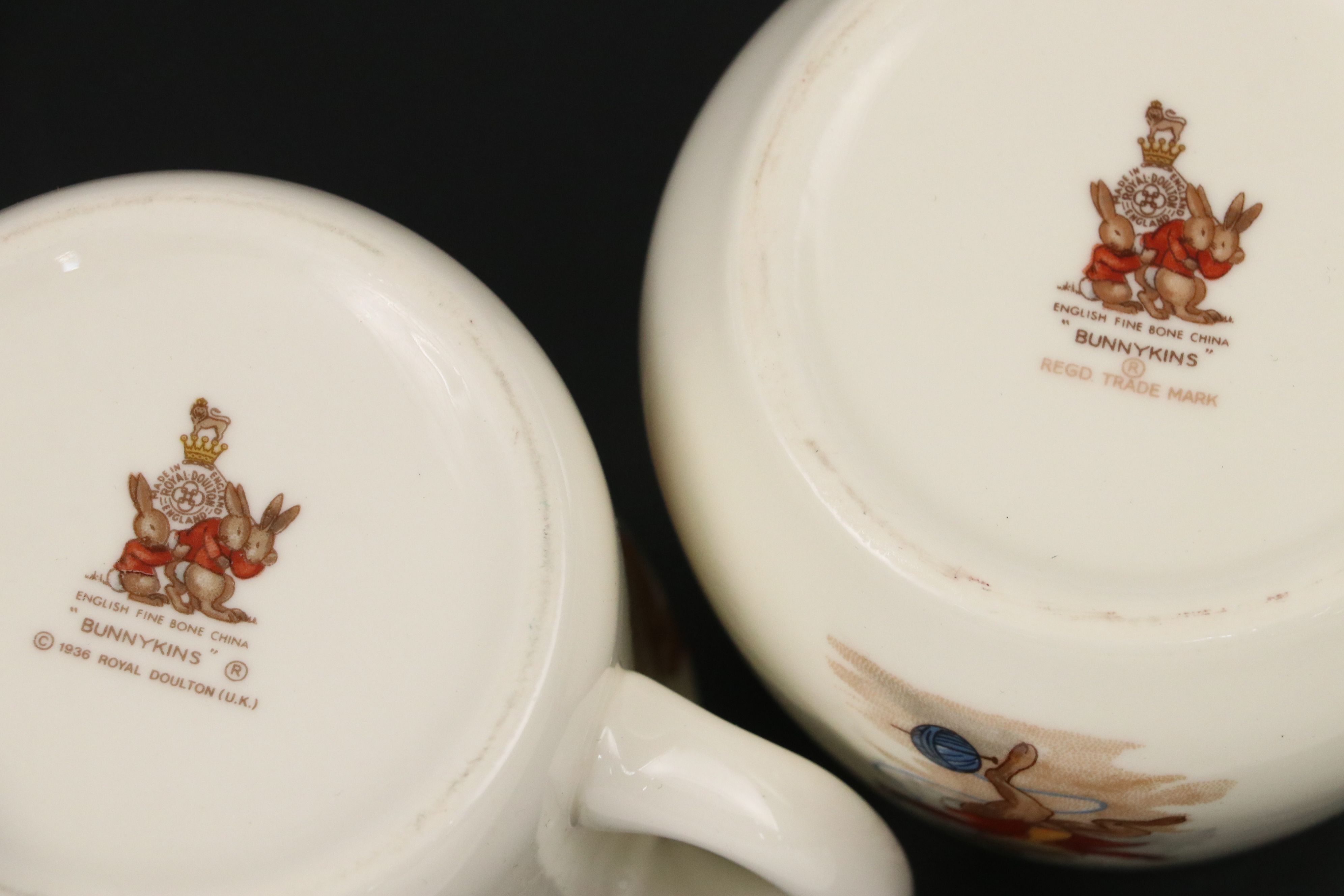 Royal Doulton "Bunnykins" Bone China Mugs