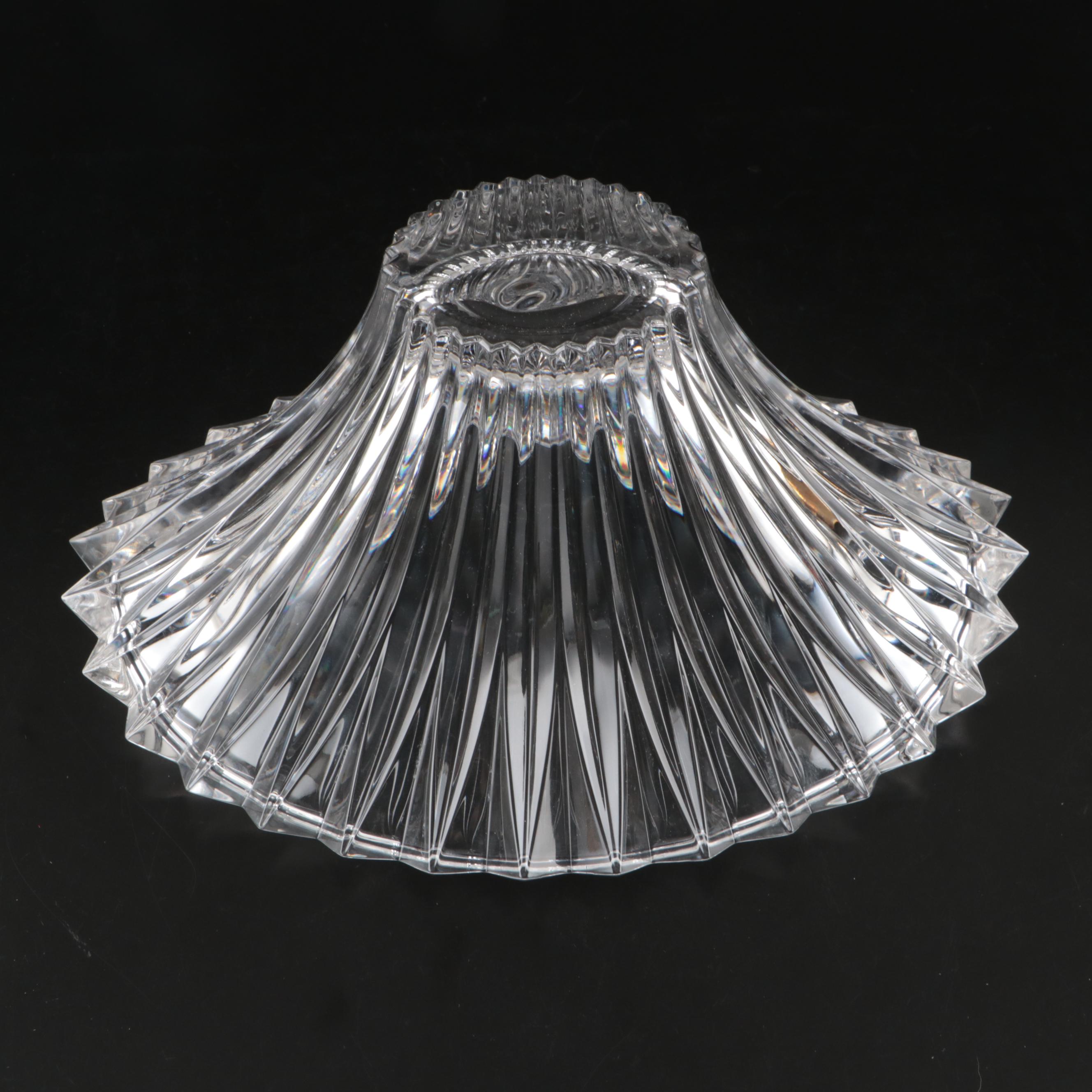 Mikasa "Excelsior" Bowl with Cristal d'Arques "Vincennes" and Other Vases