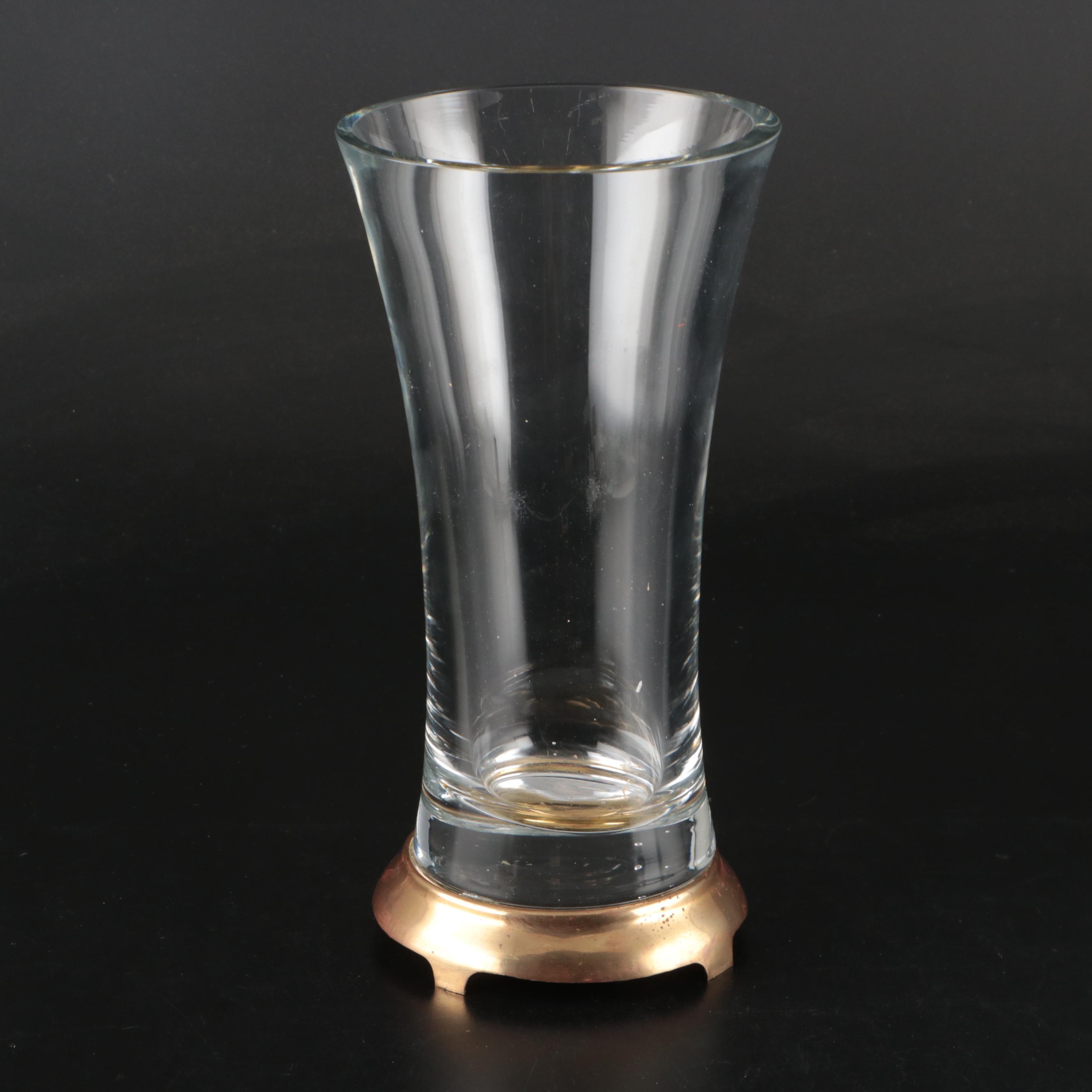 Mikasa "Excelsior" Bowl with Cristal d'Arques "Vincennes" and Other Vases