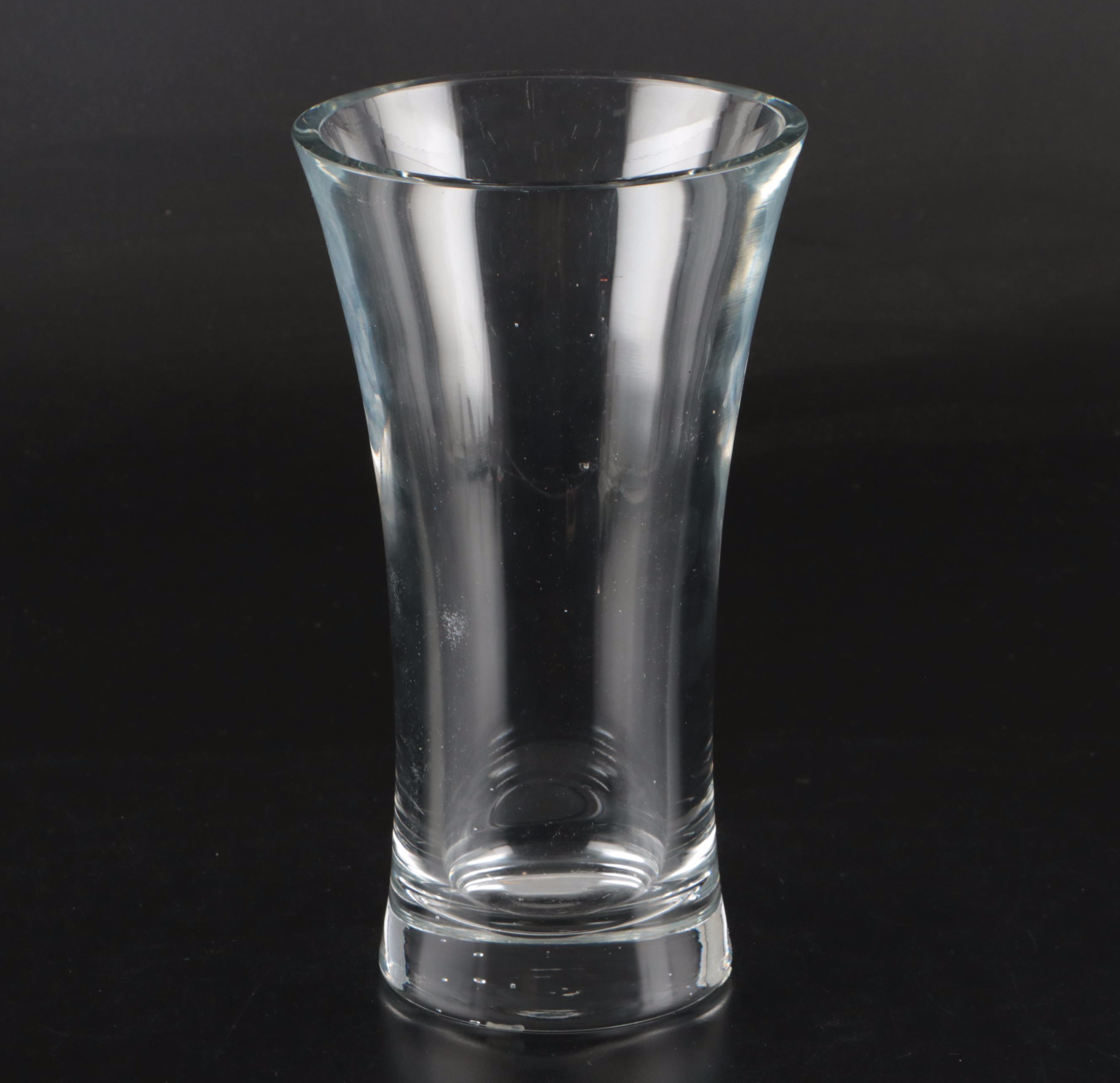 Mikasa "Excelsior" Bowl with Cristal d'Arques "Vincennes" and Other Vases