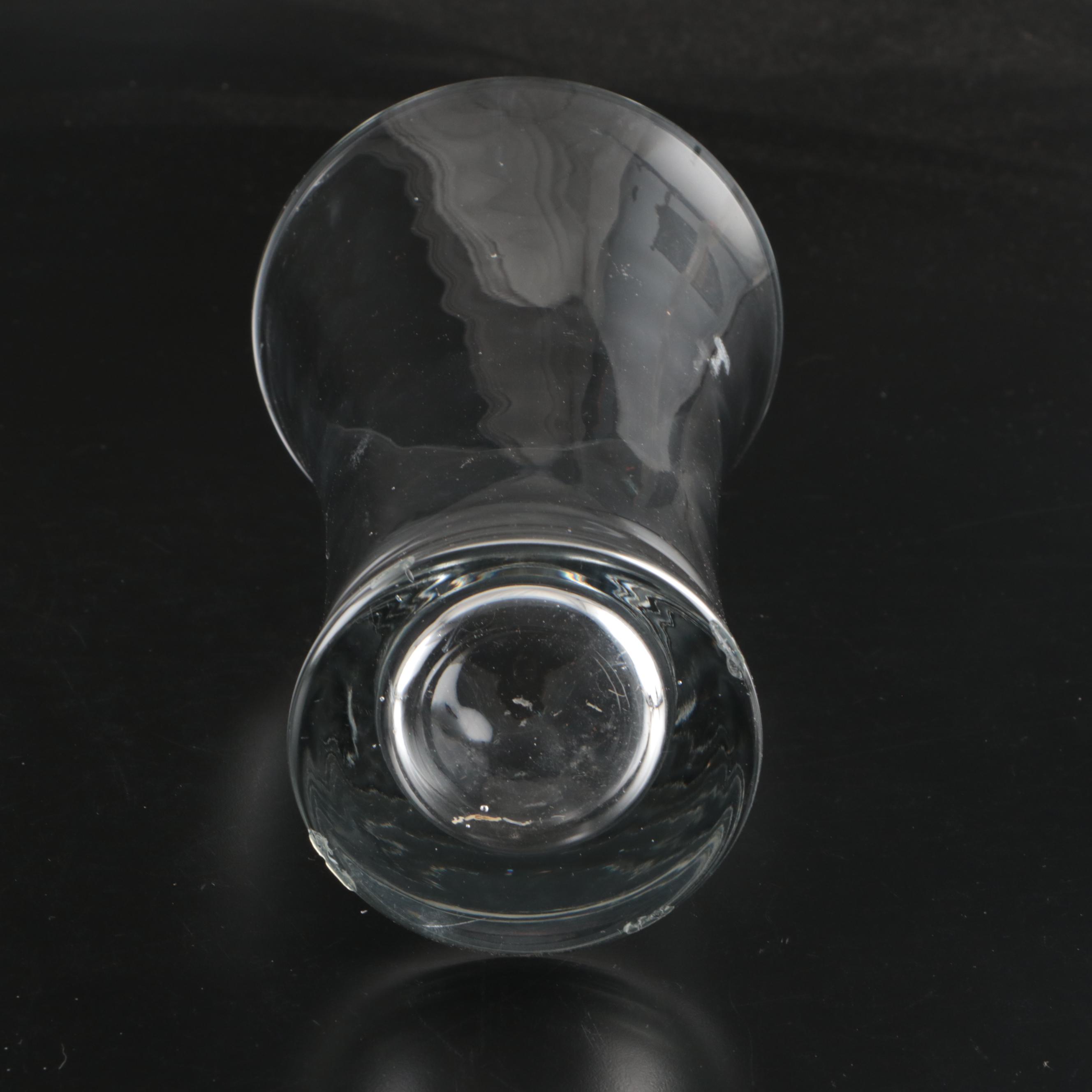 Mikasa "Excelsior" Bowl with Cristal d'Arques "Vincennes" and Other Vases