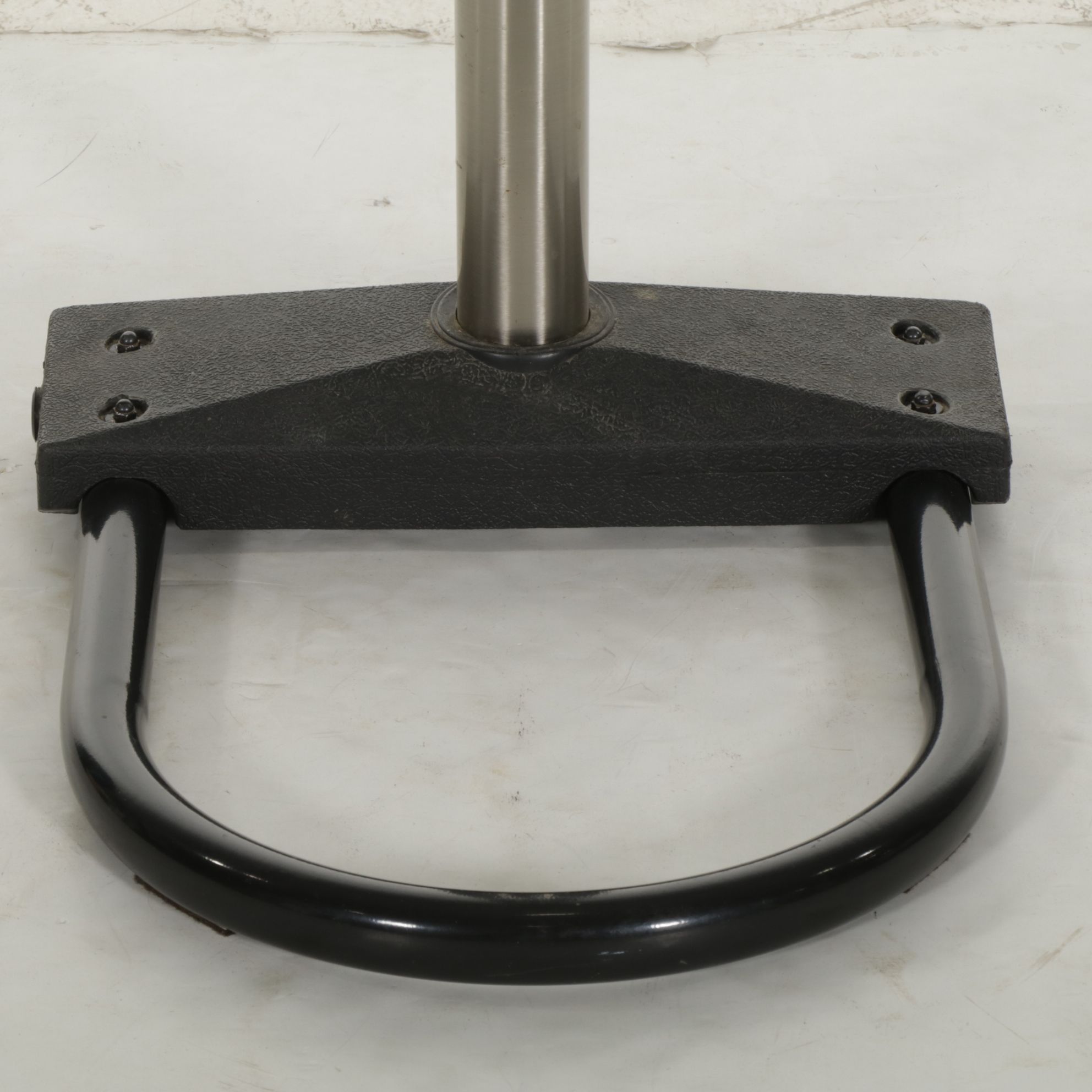 Modernist Brushed Nickel Five-Arm Arc Floor Lamp, 2002