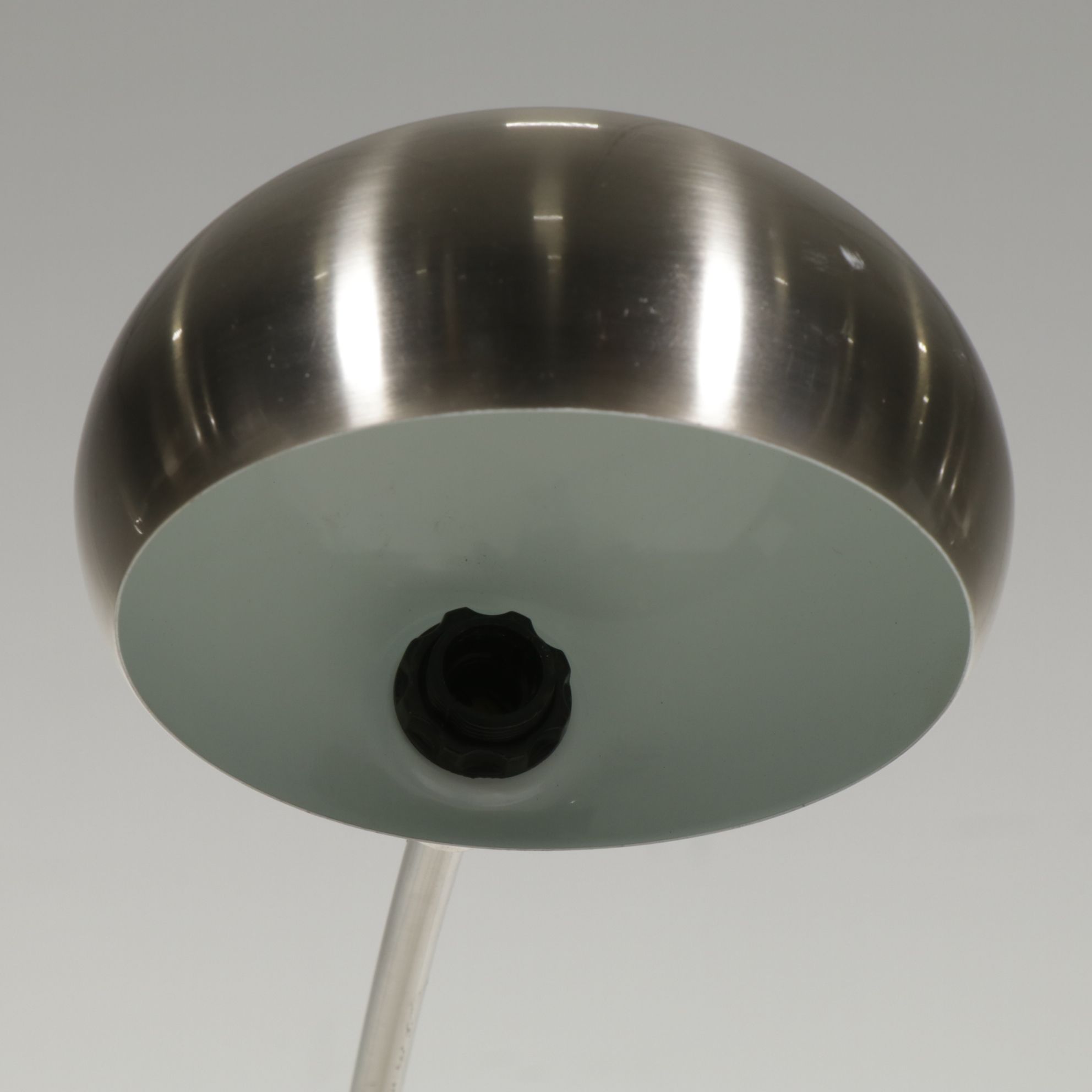 Modernist Brushed Nickel Five-Arm Arc Floor Lamp, 2002