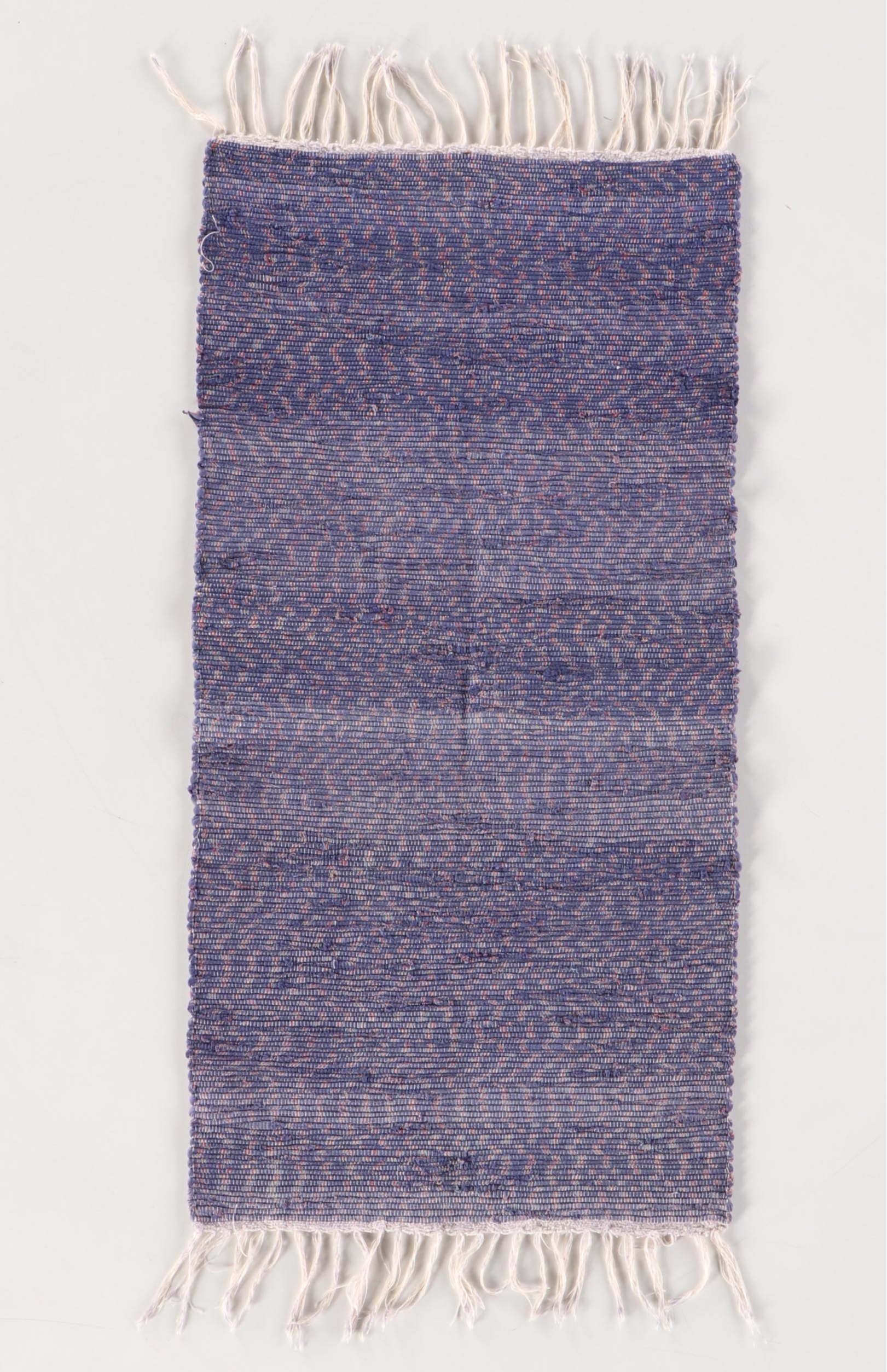 Four Handwoven Chindi Area Rugs