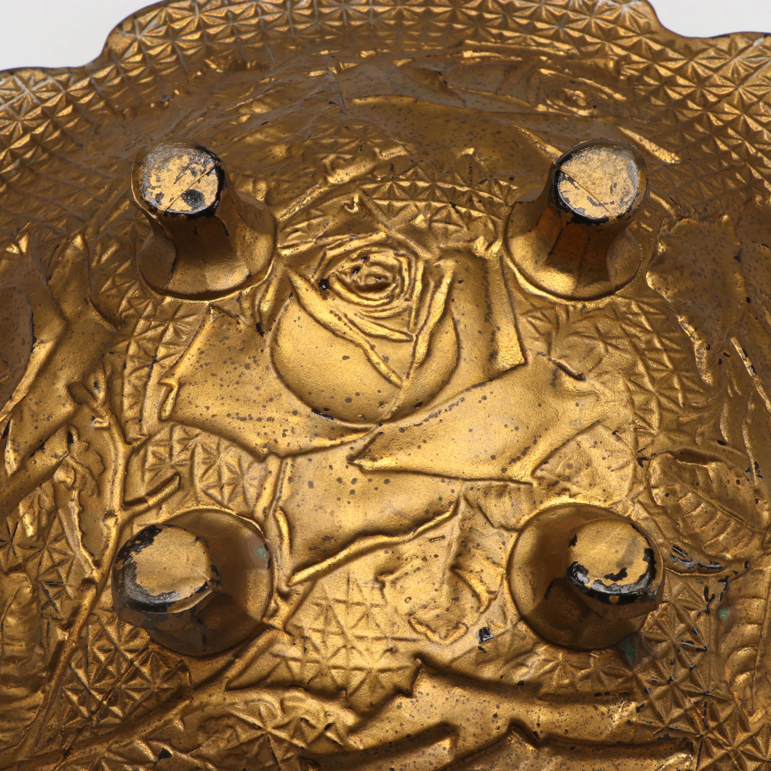 Purple Slag Glass Cake Plate, Goofus Glass Bowl, Suncatchers and More