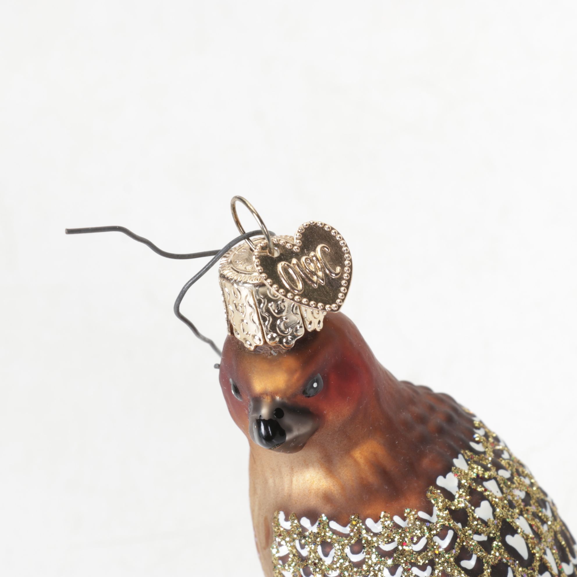 Hand-Painted Glass Emoji and Other Christmas Ornaments