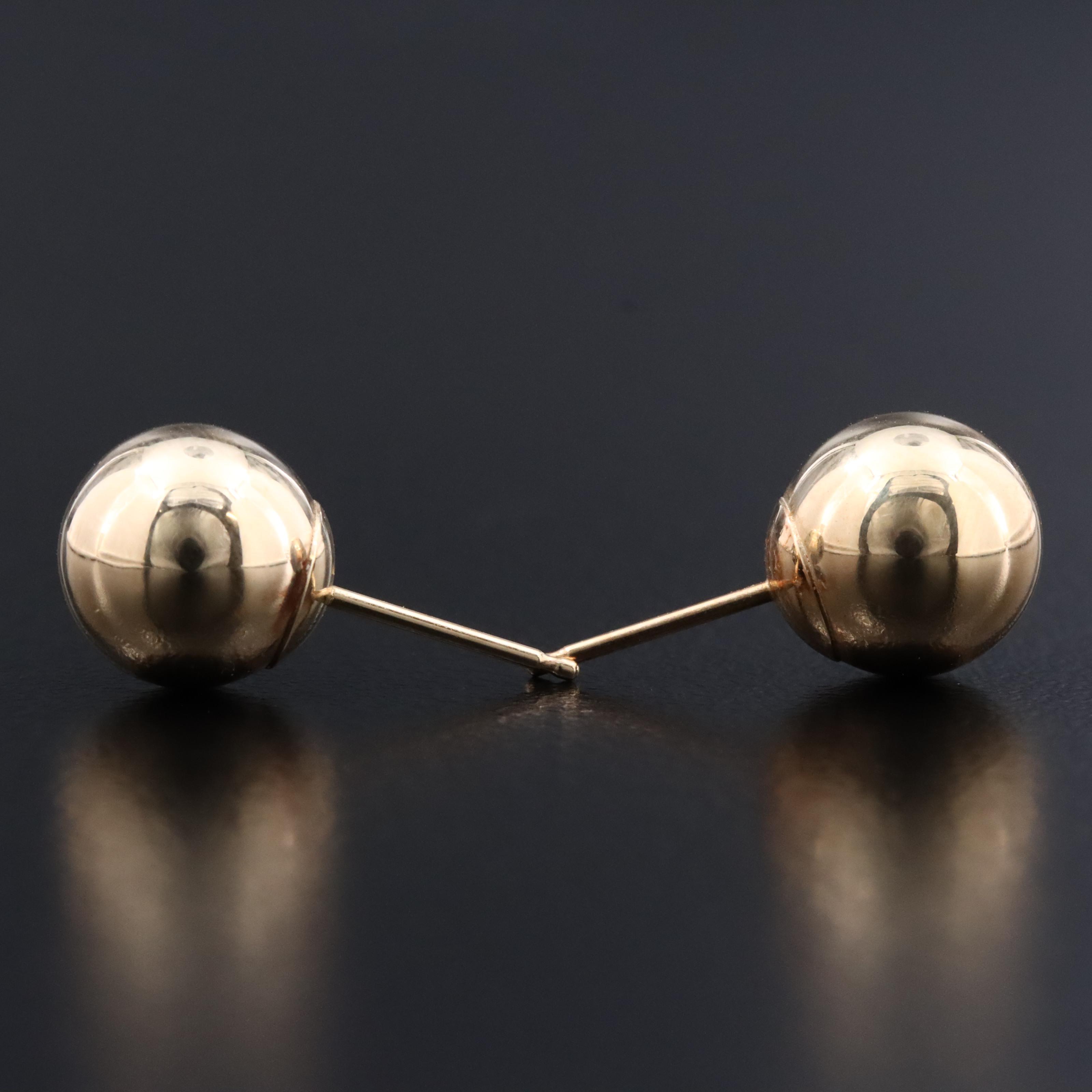 14K Stud Earrings
