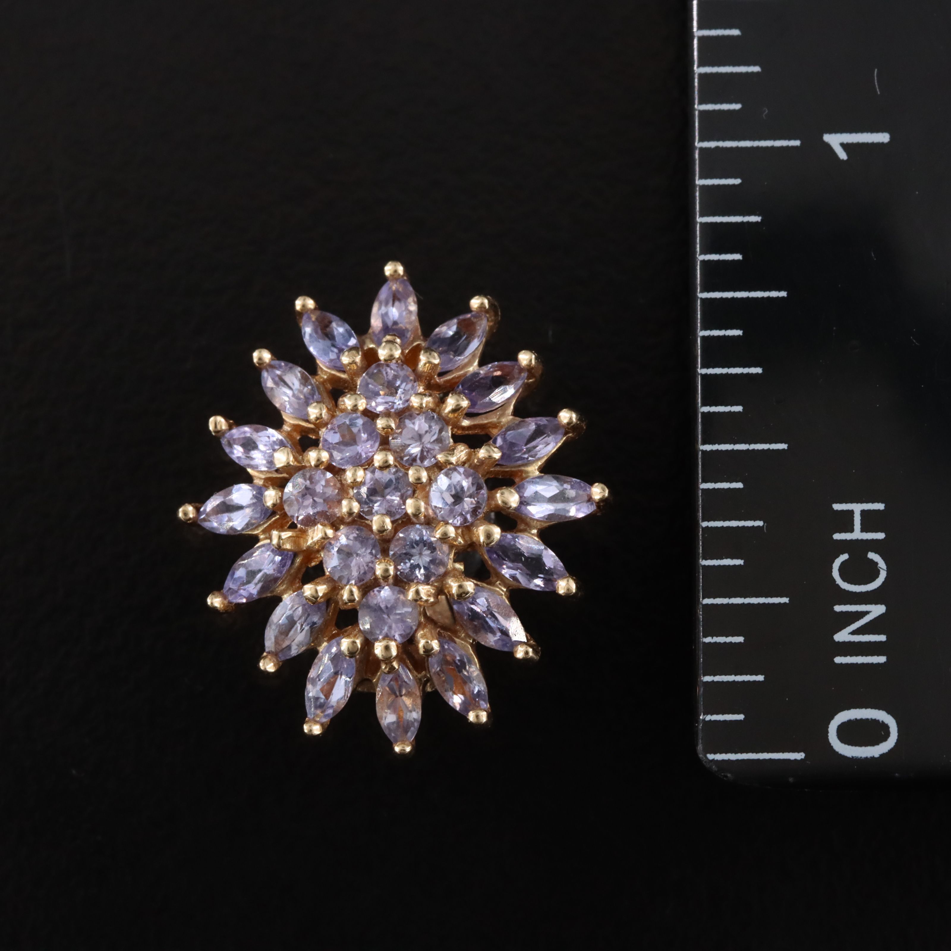 10K Gemstone Butterfly and 14K Enhancer Pendants with Diamond Accent