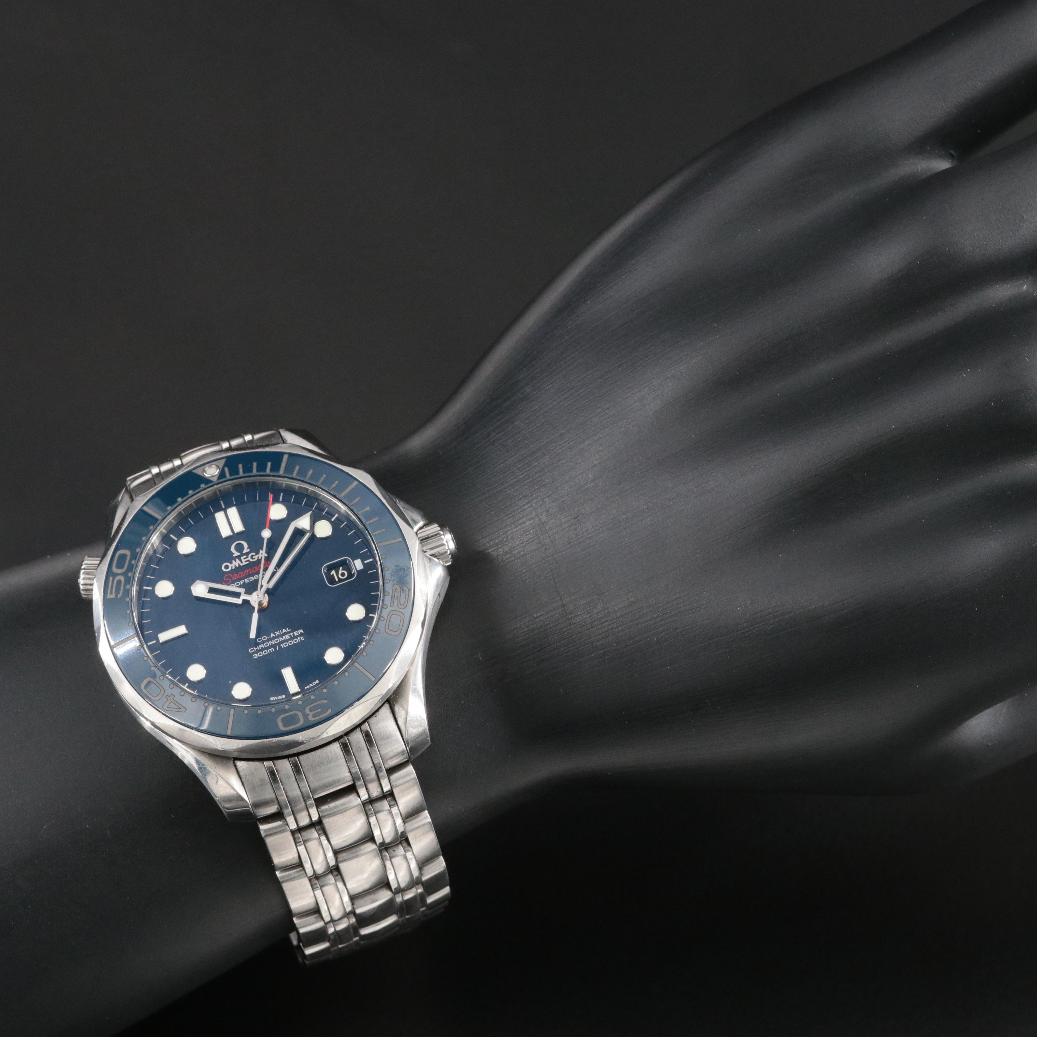 Omega Seamaster Diver 300M Steel Chronometer Watch