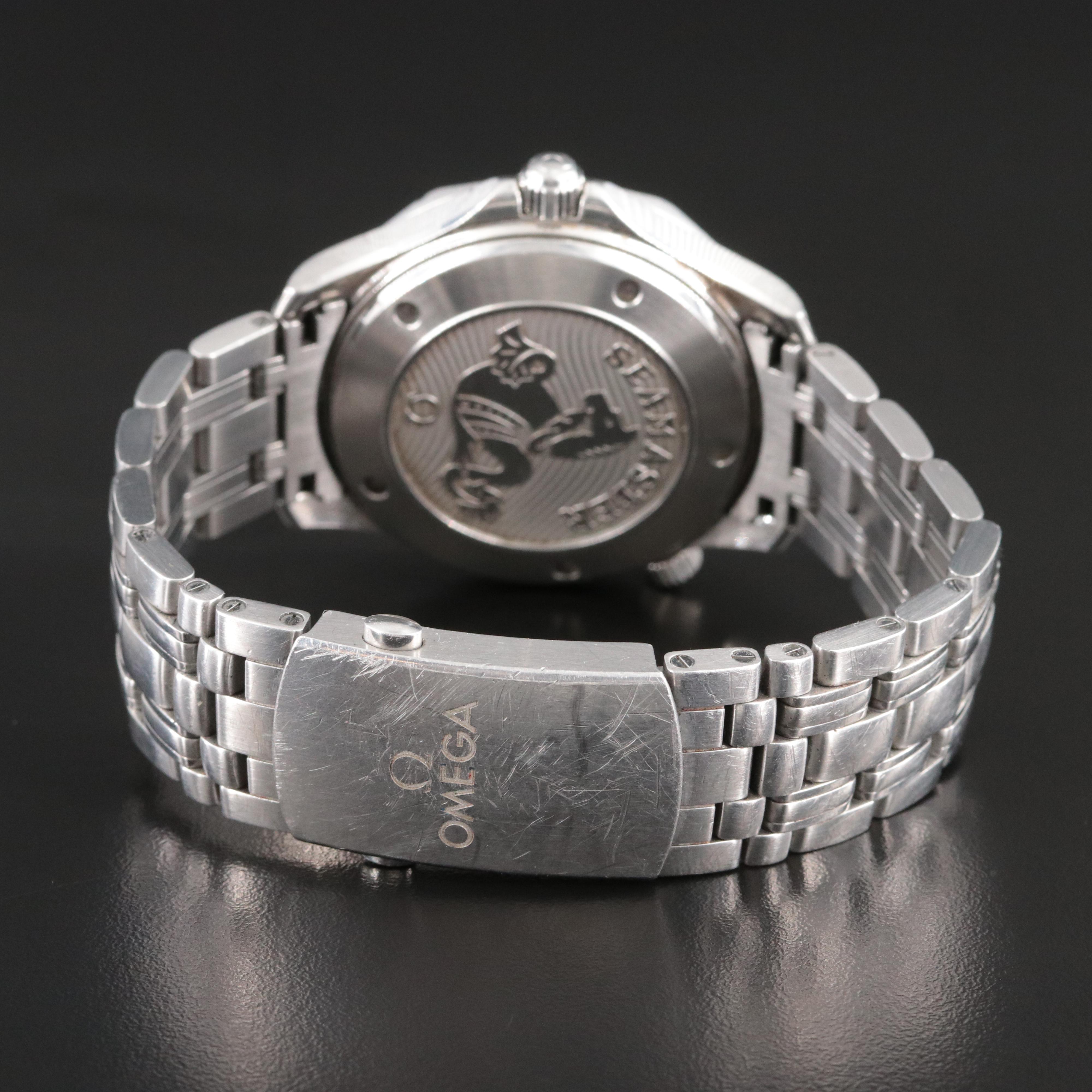 Omega Seamaster Diver 300M Steel Chronometer Watch
