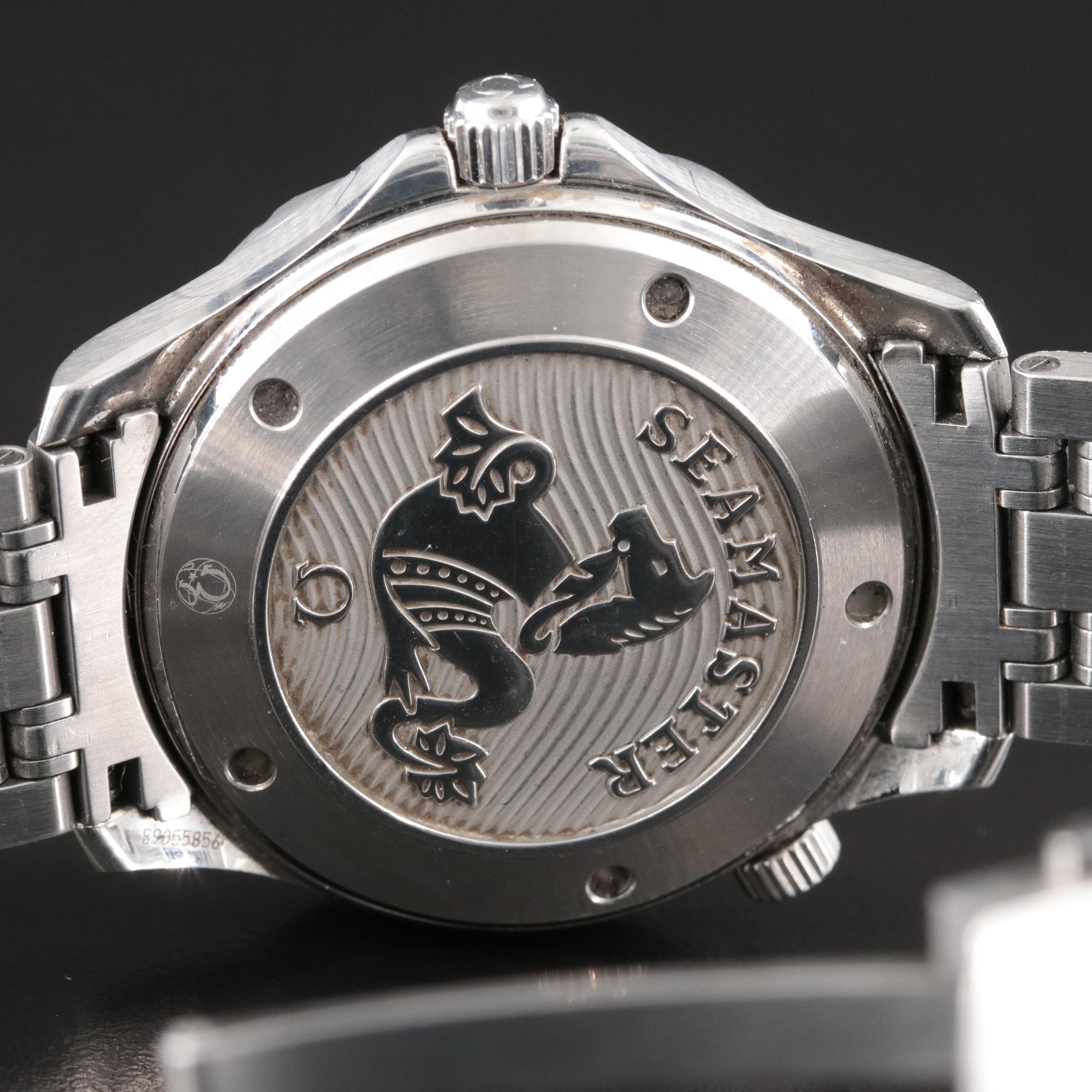 Omega Seamaster Diver 300M Steel Chronometer Watch