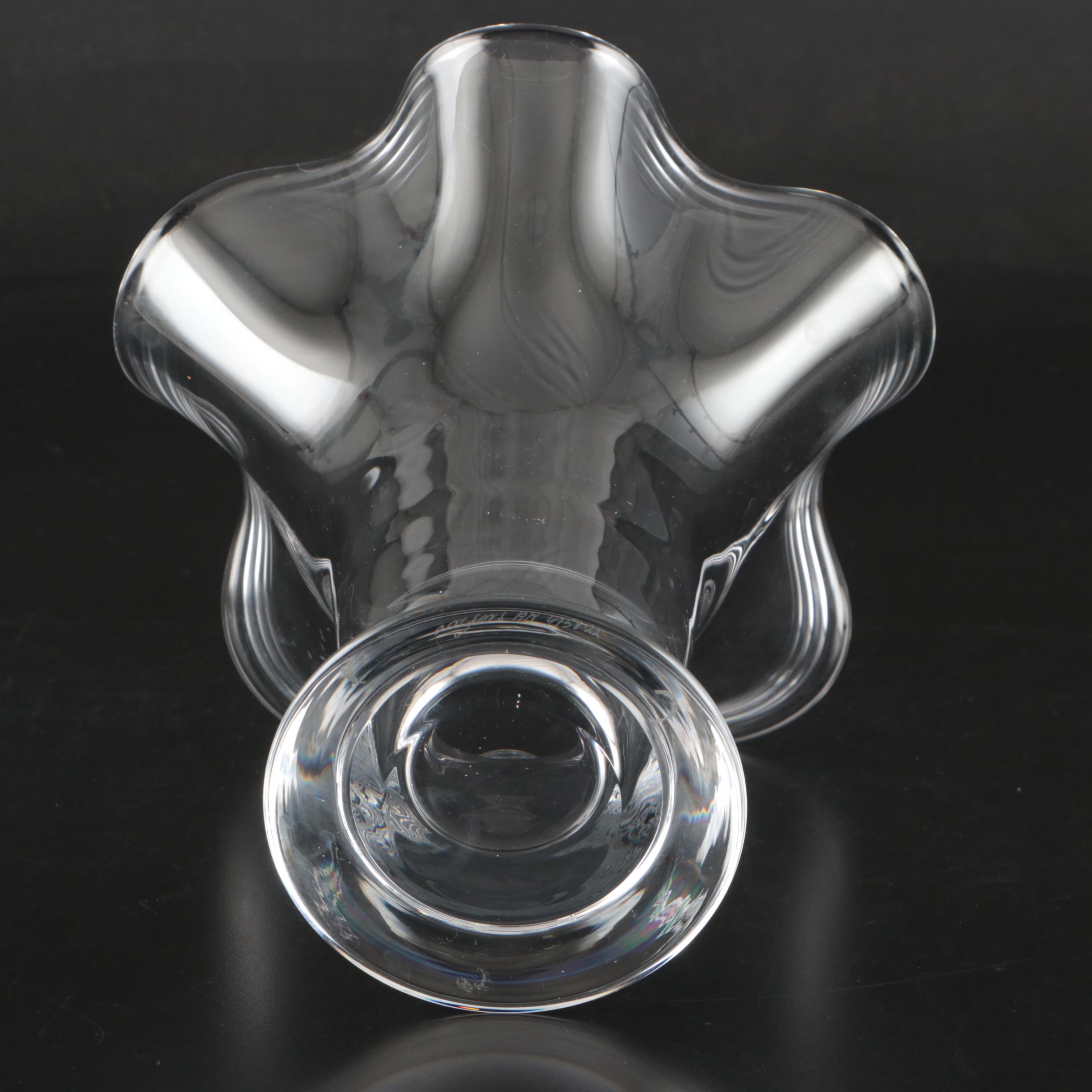 Orrefors Crystal "Thousand Windows," "Belle Tulip," and "Chanterelle" Glassware