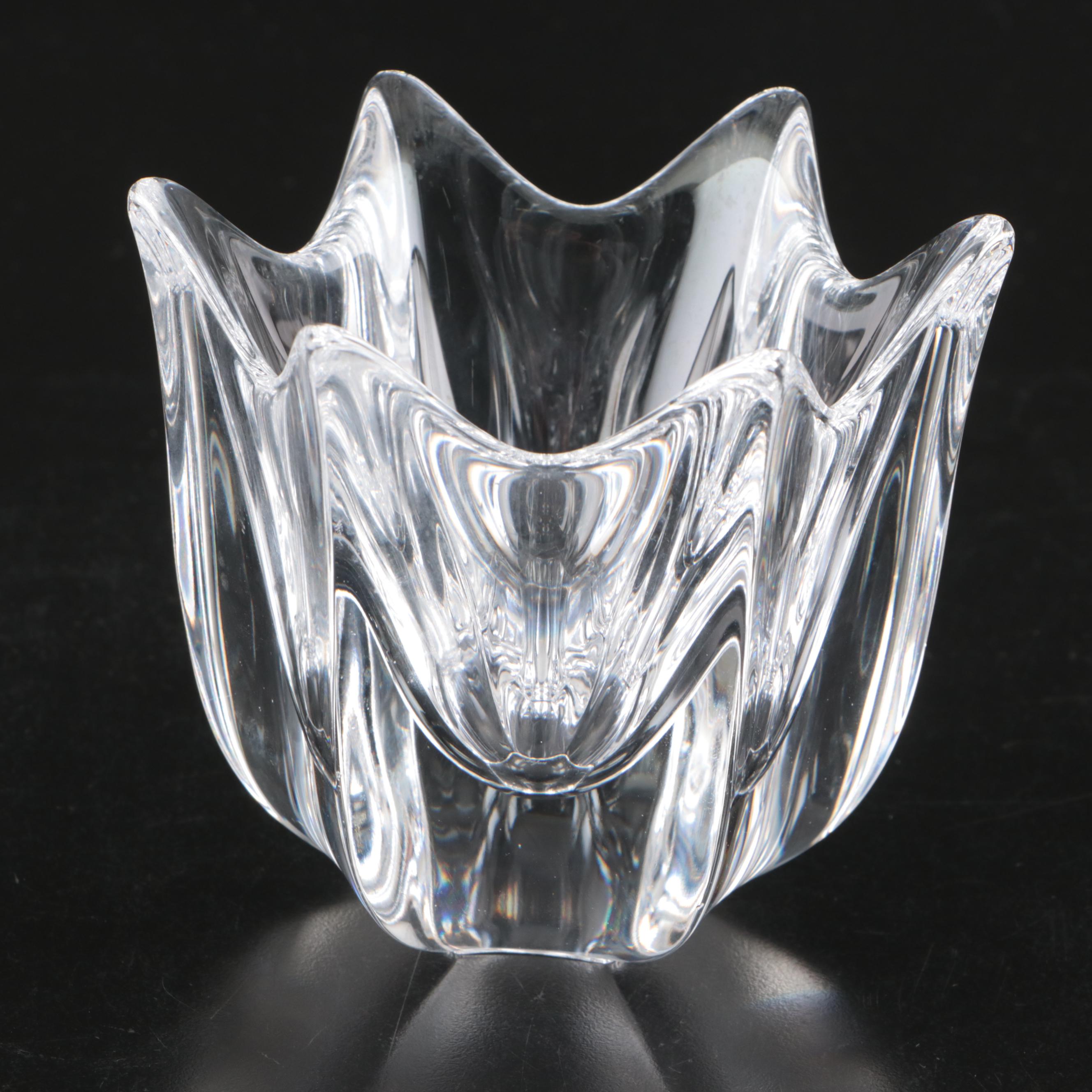Orrefors Crystal "Thousand Windows," "Belle Tulip," and "Chanterelle" Glassware