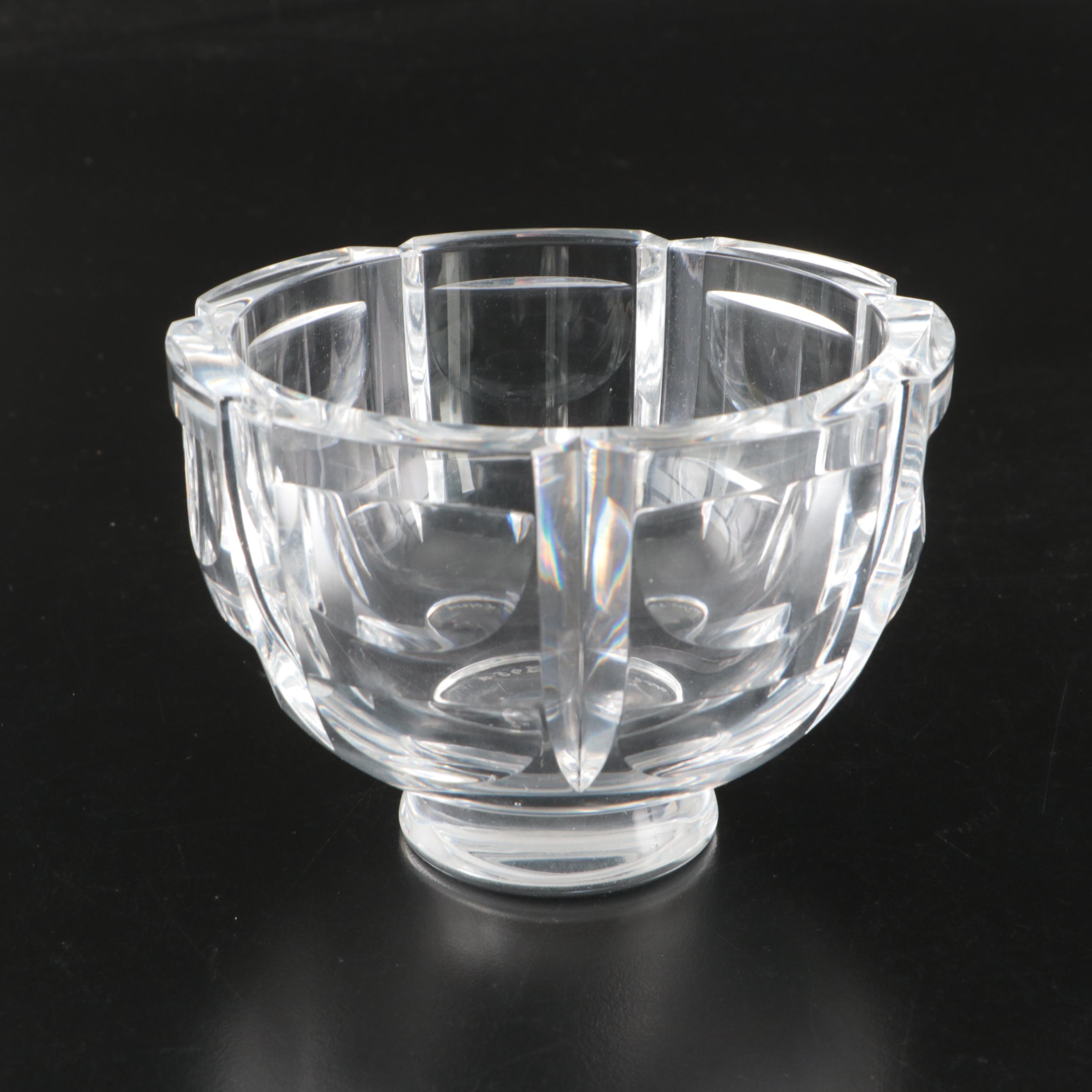 Orrefors Crystal "Thousand Windows," "Belle Tulip," and "Chanterelle" Glassware