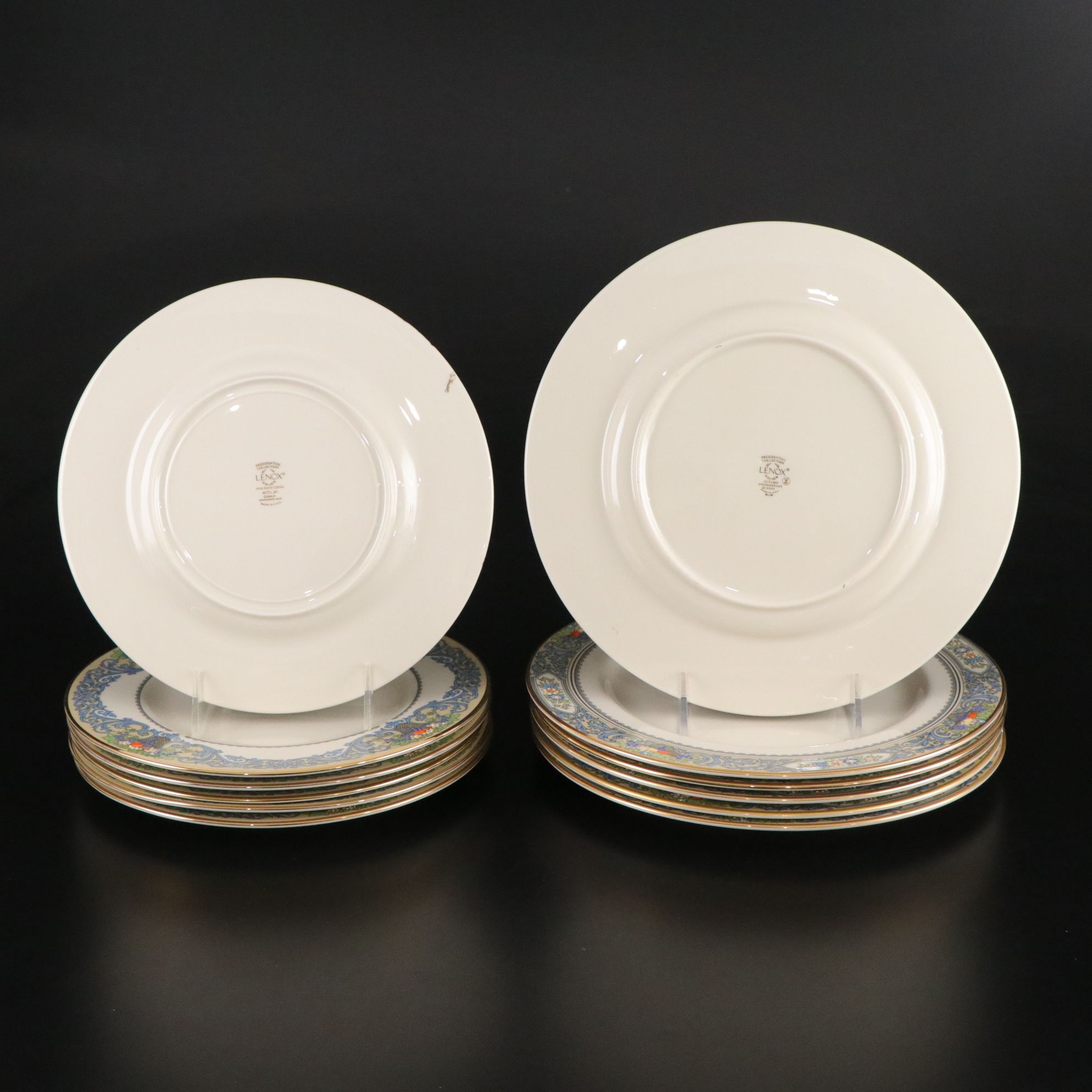 Lenox "The Autumn" Porcelain Plates, Soup Bowls & More