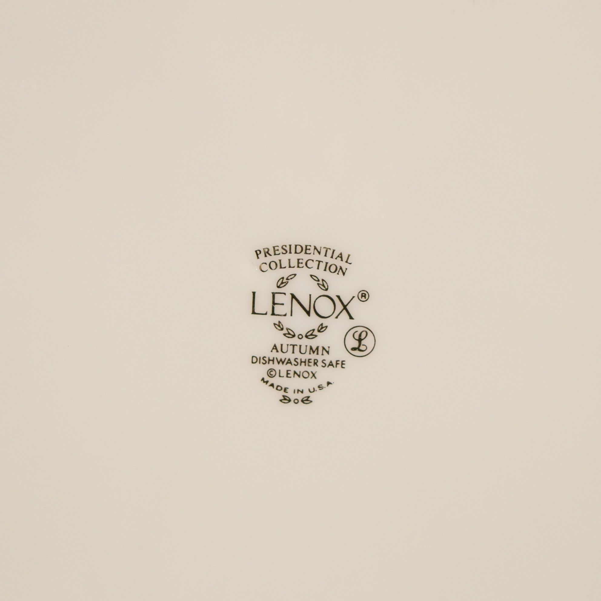 Lenox "The Autumn" Porcelain Plates, Soup Bowls & More