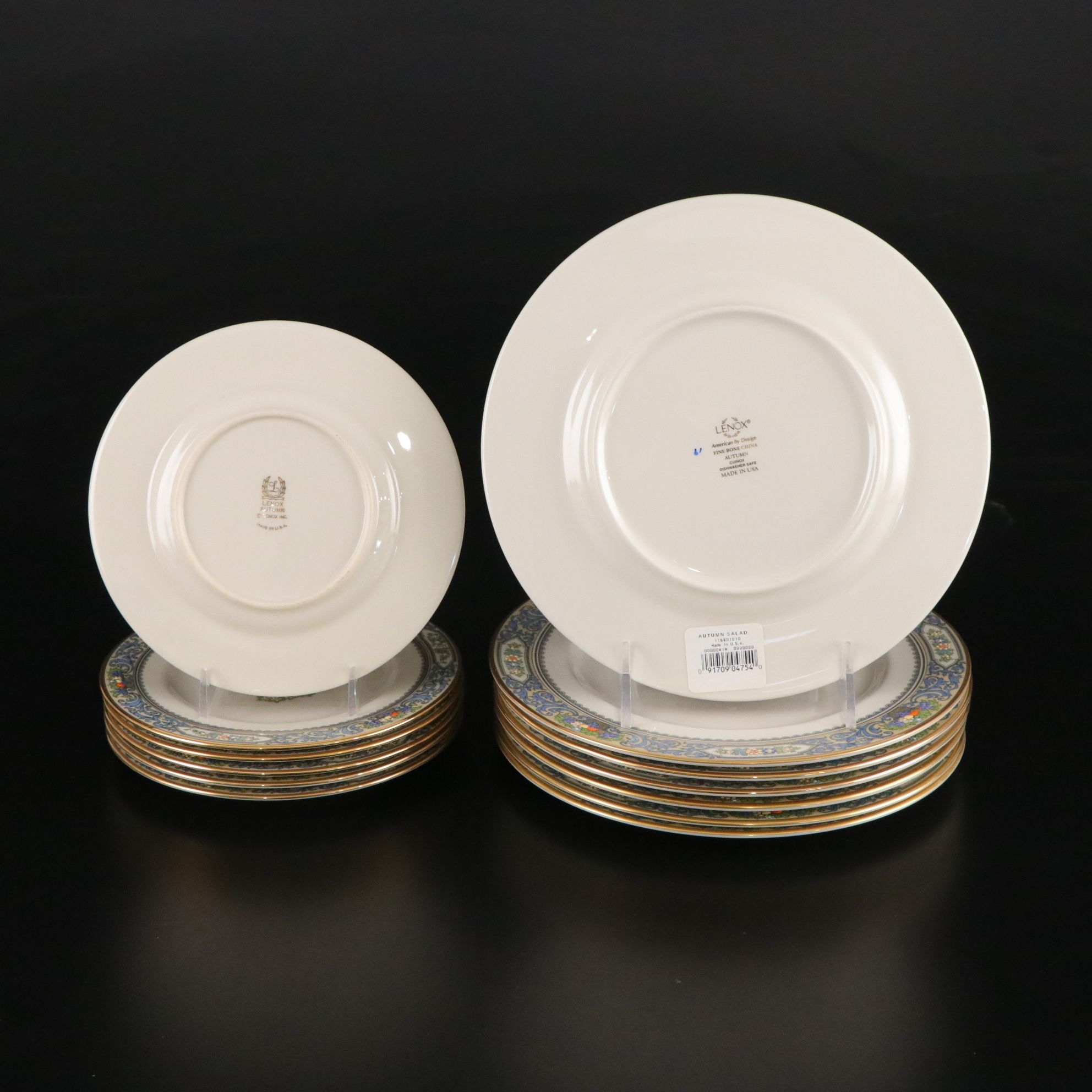 Lenox "The Autumn" Porcelain Plates, Soup Bowls & More