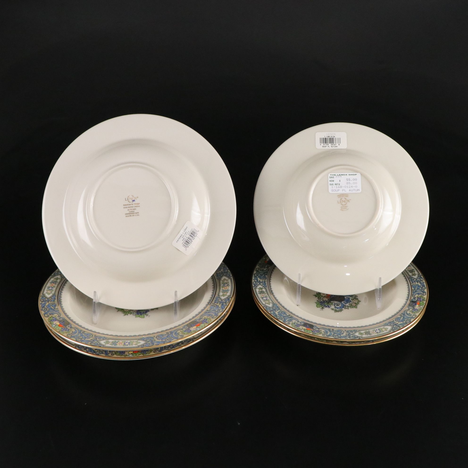 Lenox "The Autumn" Porcelain Plates, Soup Bowls & More