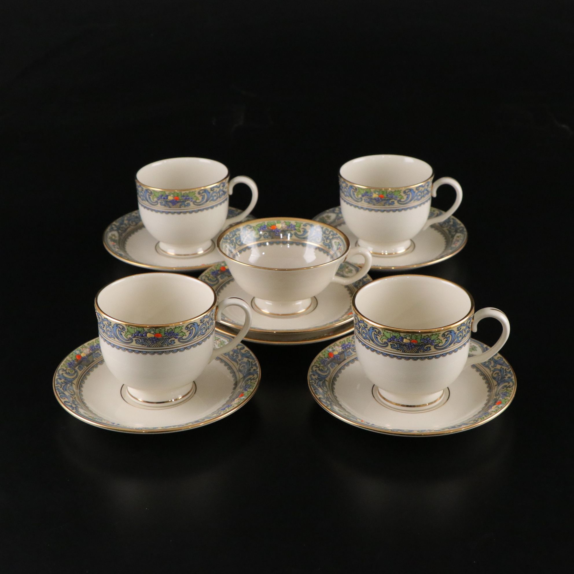 Lenox "The Autumn" Porcelain Plates, Soup Bowls & More