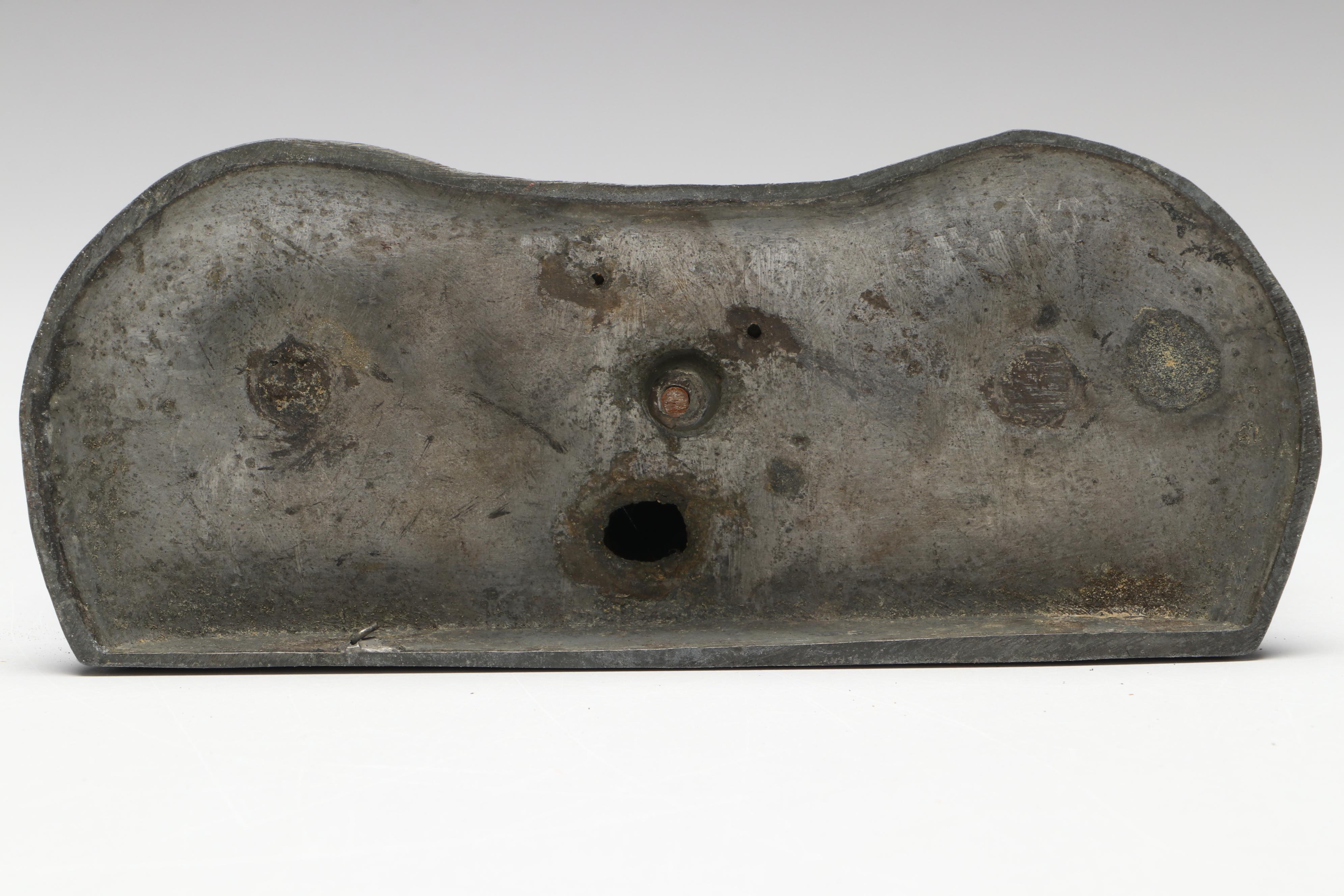 Satyr Drummer Metal Inkwell Stand